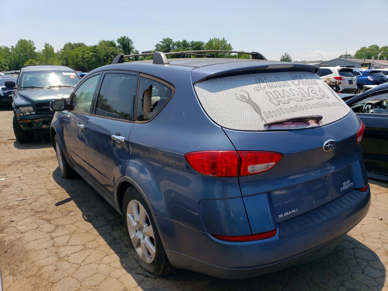 2006 Subaru B9 Tribeca 3.0 H6 Blue vin: 4S4WX86C764412113