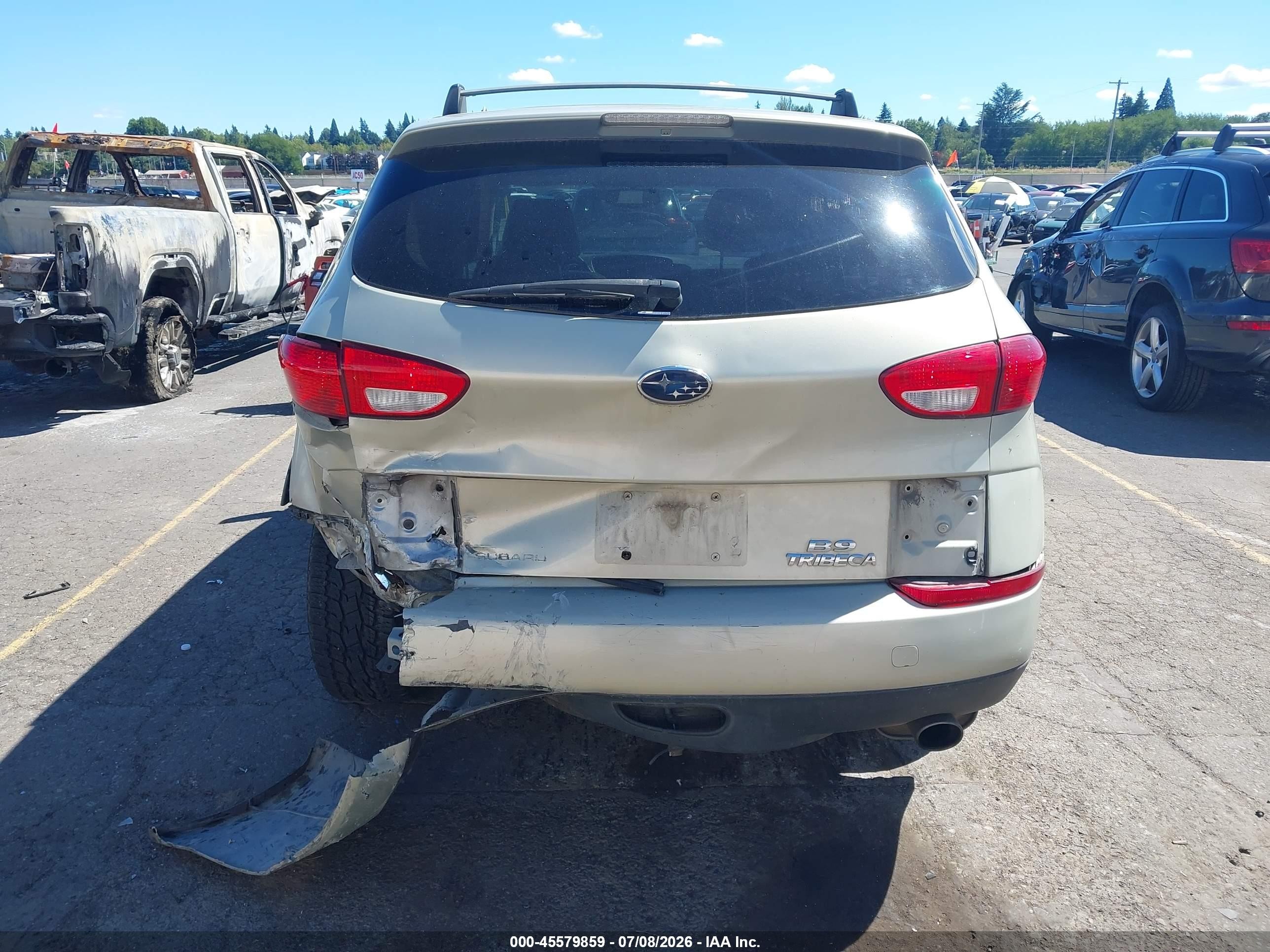 2006 Subaru B9 Tribeca Base 7-passenger/limited 7-passenger Gold vin: 4S4WX86C864409415