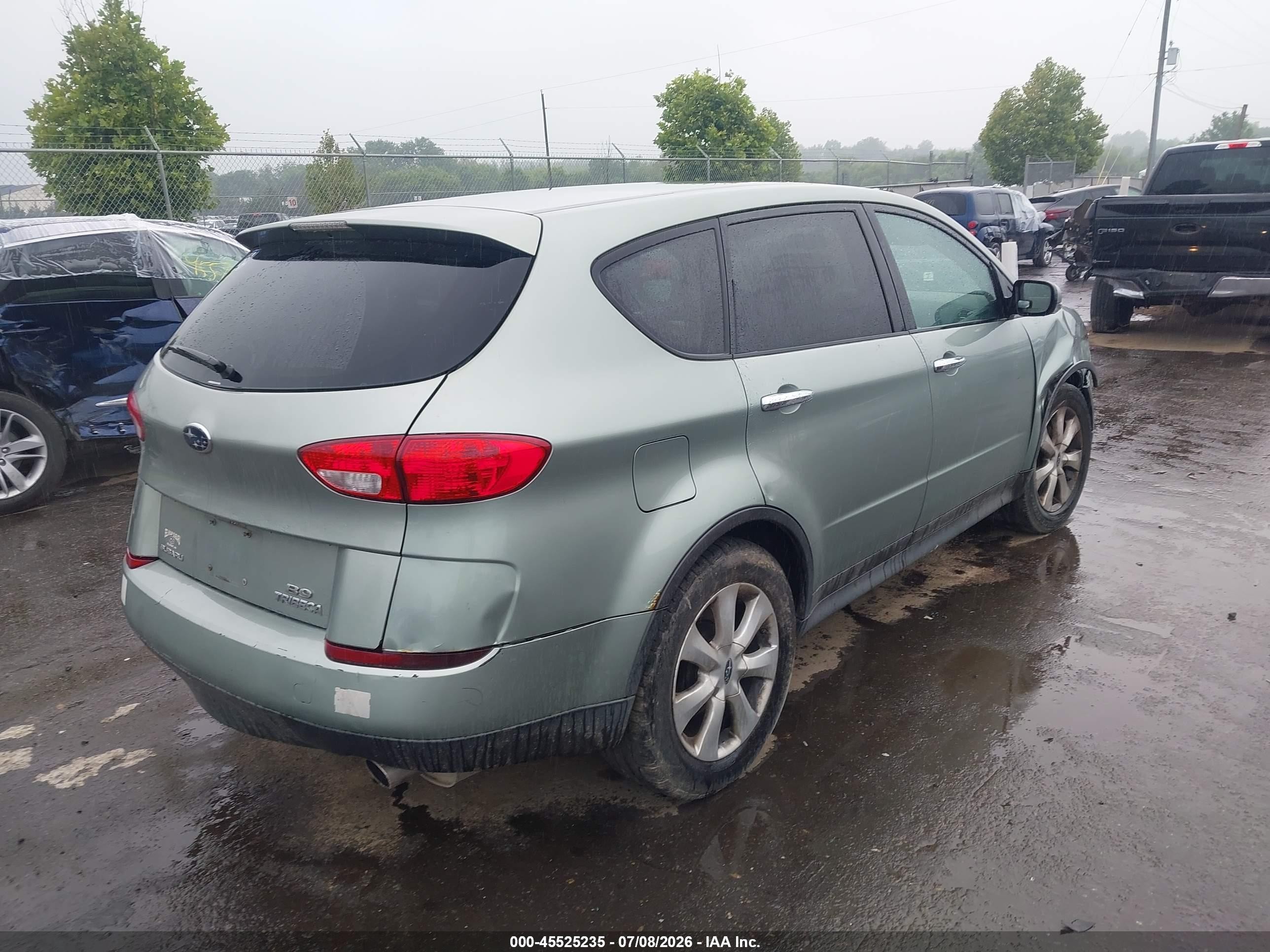 2006 Subaru B9 Tribeca Base 7-passenger/limited 7-passenger Green vin: 4S4WX86CX64416124