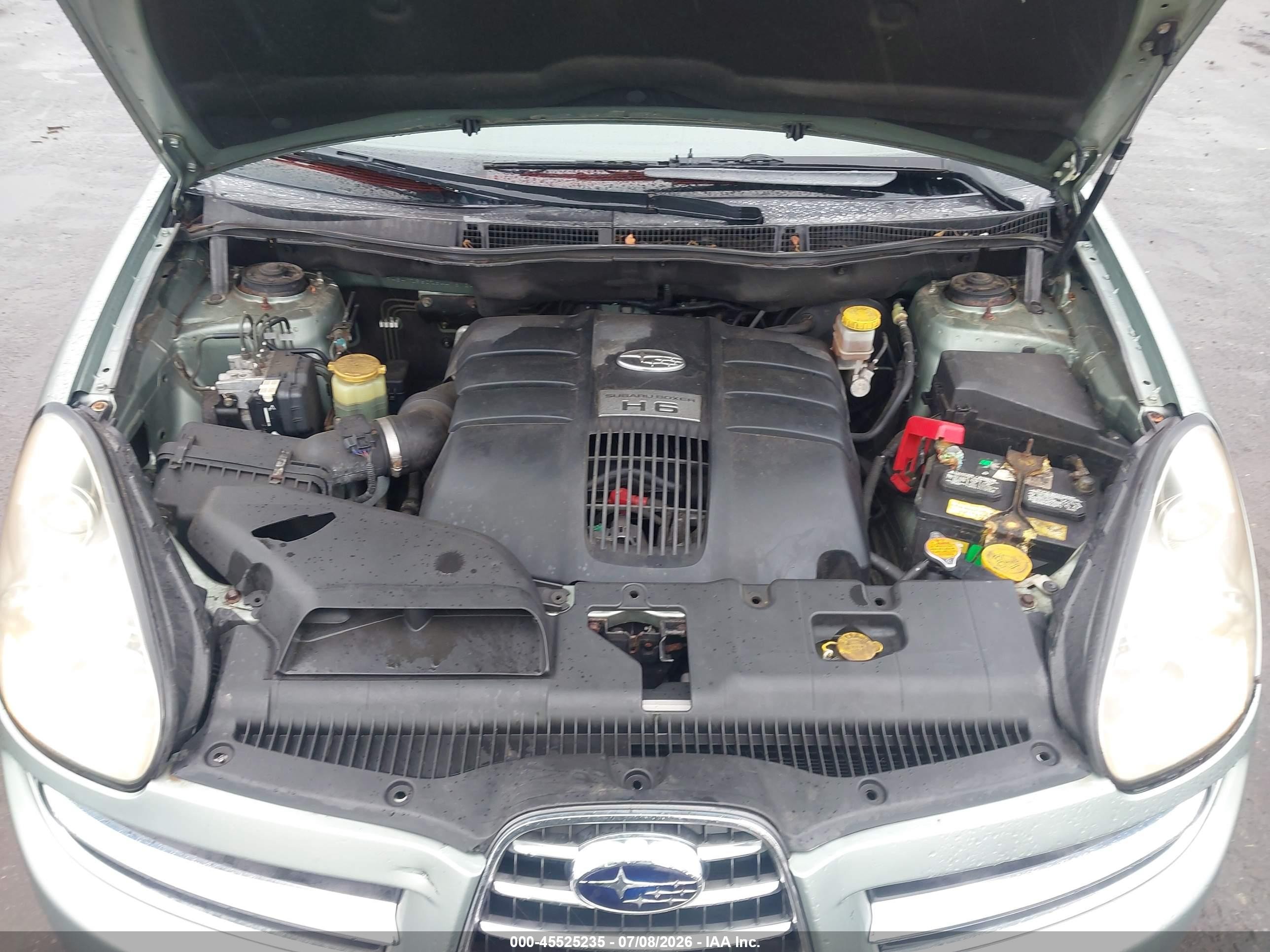 2006 Subaru B9 Tribeca Base 7-passenger/limited 7-passenger Green vin: 4S4WX86CX64416124