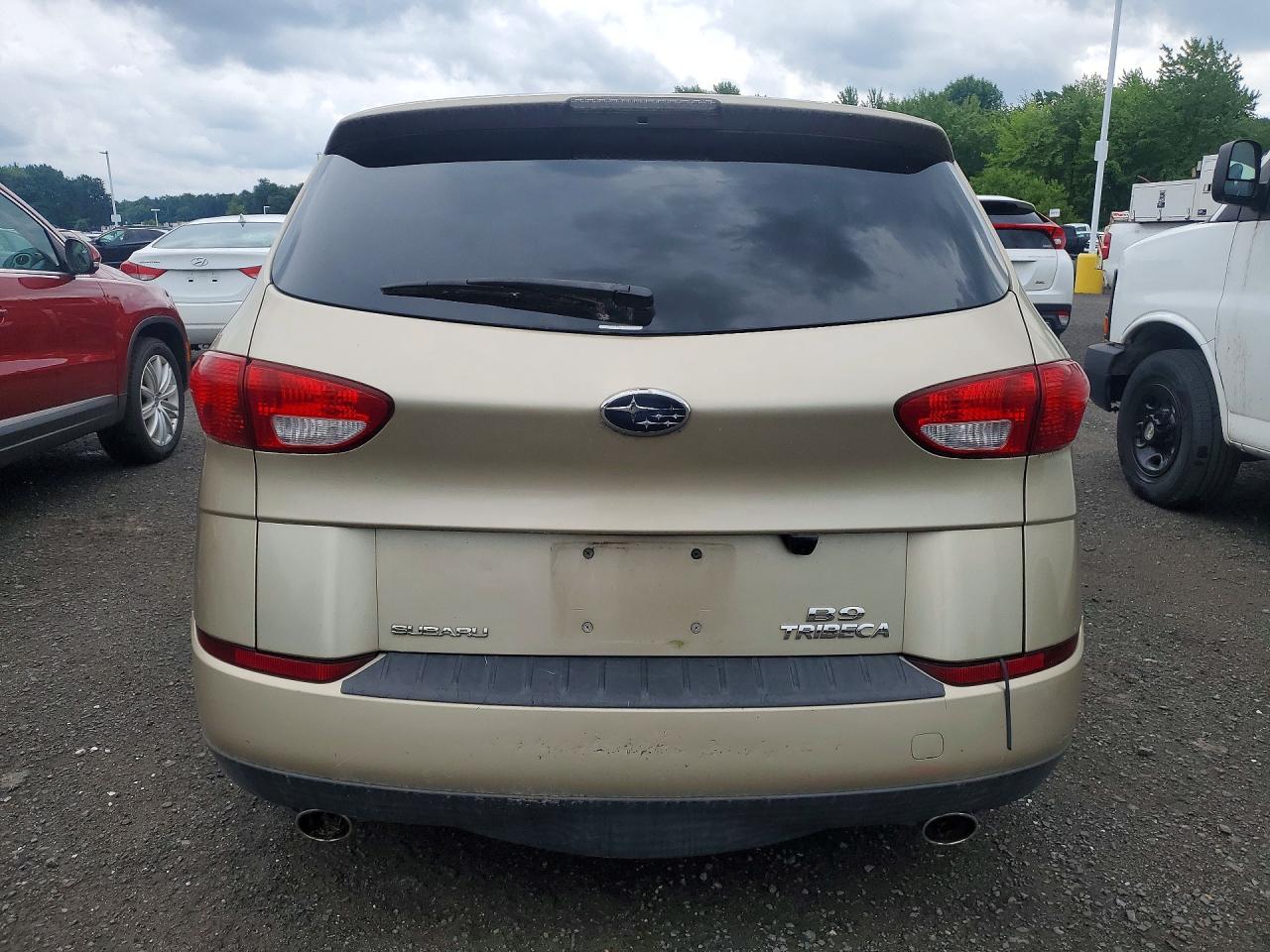 2007 Subaru B9 Tribeca 3.0 H6 Tan vin: 4S4WX86D974401480