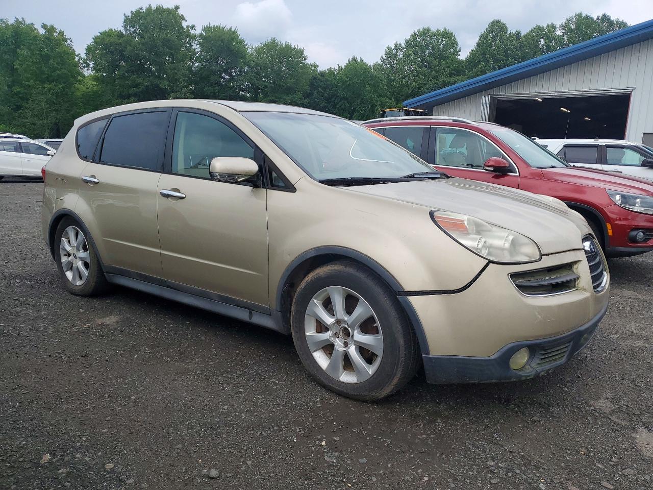2007 Subaru B9 Tribeca 3.0 H6 Tan vin: 4S4WX86D974401480