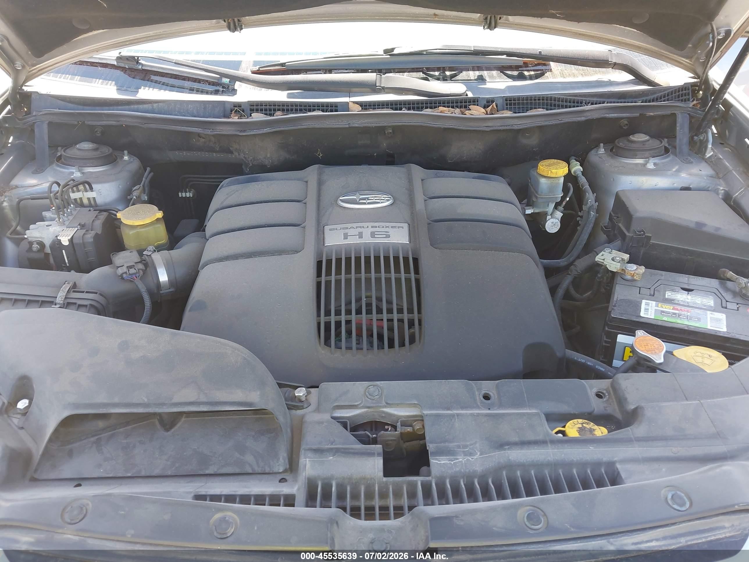 2008 Subaru Tribeca Limited 7-passenger Серый vin: 4S4WX90D184413803