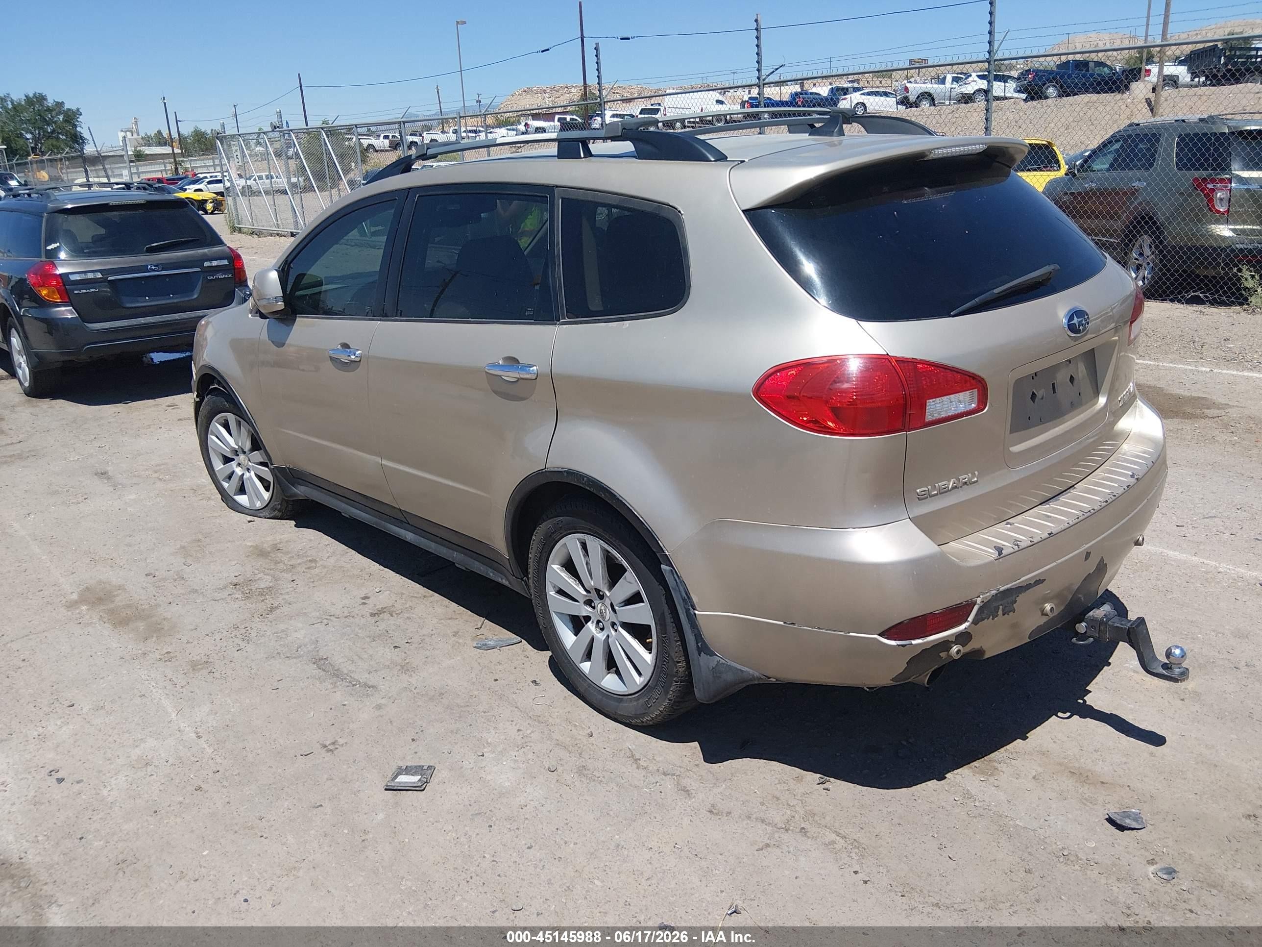 2008 Subaru Tribeca Limited 7-passenger Tan vin: 4S4WX90D284405810