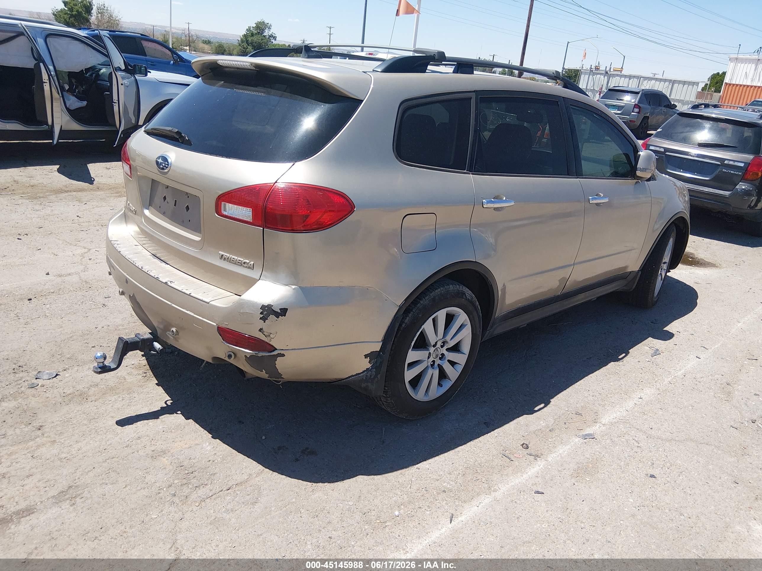 2008 Subaru Tribeca Limited 7-passenger Tan vin: 4S4WX90D284405810