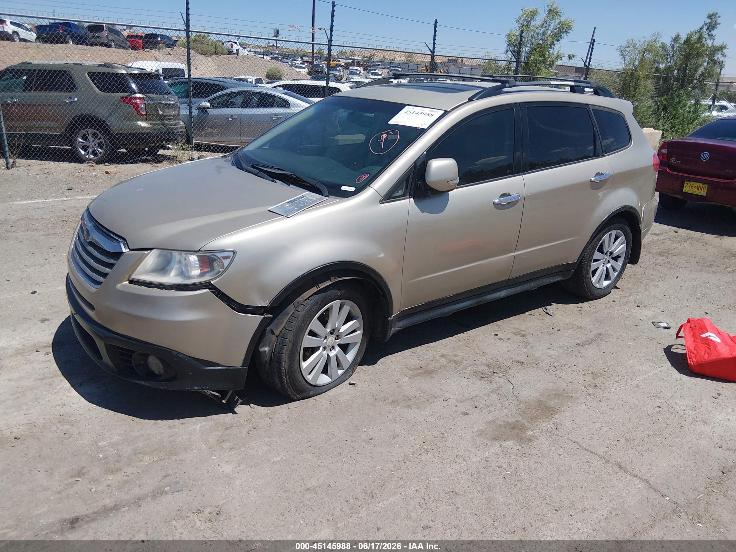 2008 Subaru Tribeca Limited 7-passenger Tan vin: 4S4WX90D284405810