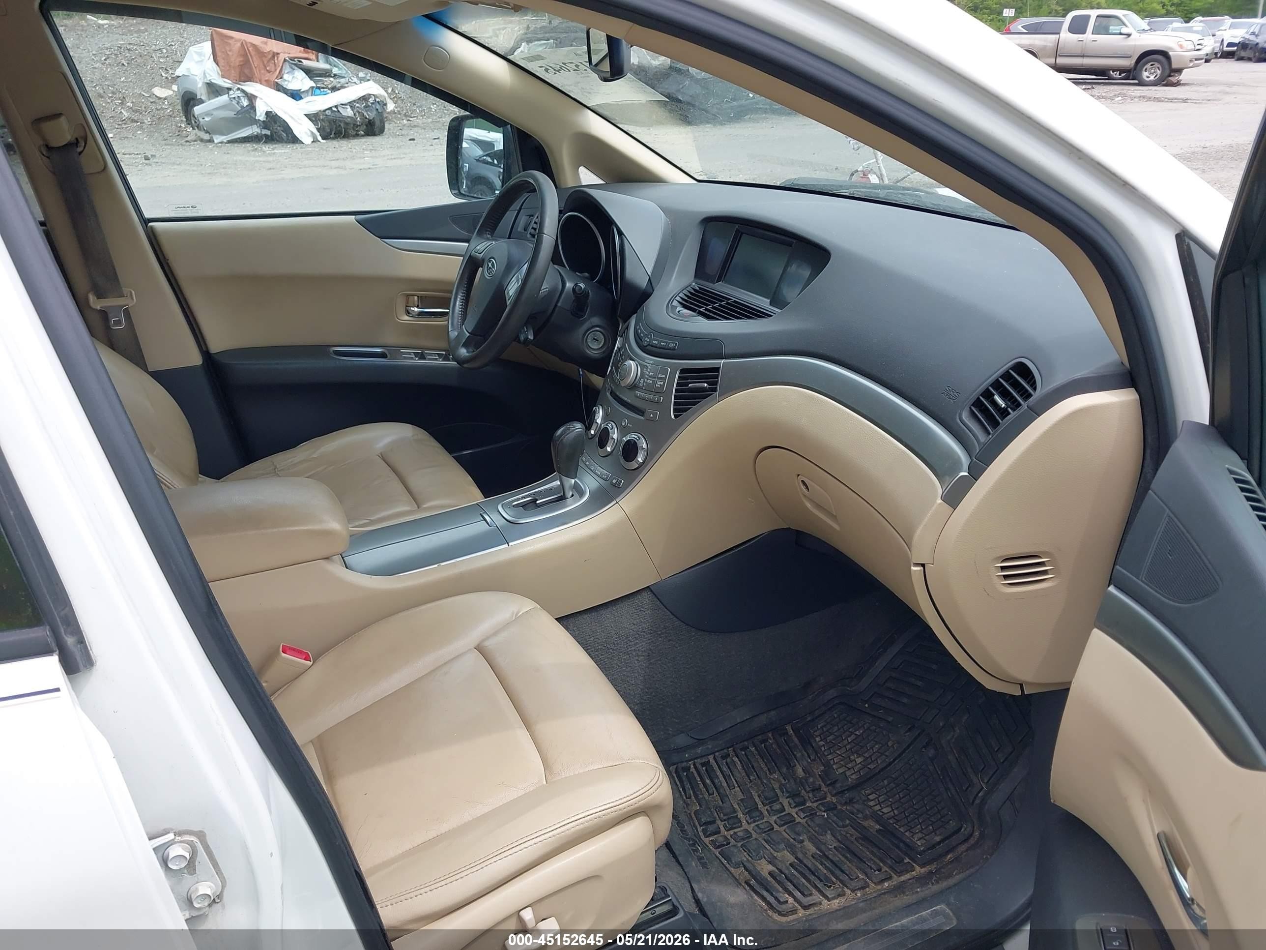 2009 Subaru Tribeca Limited 7-passenger Белый vin: 4S4WX90D794401852