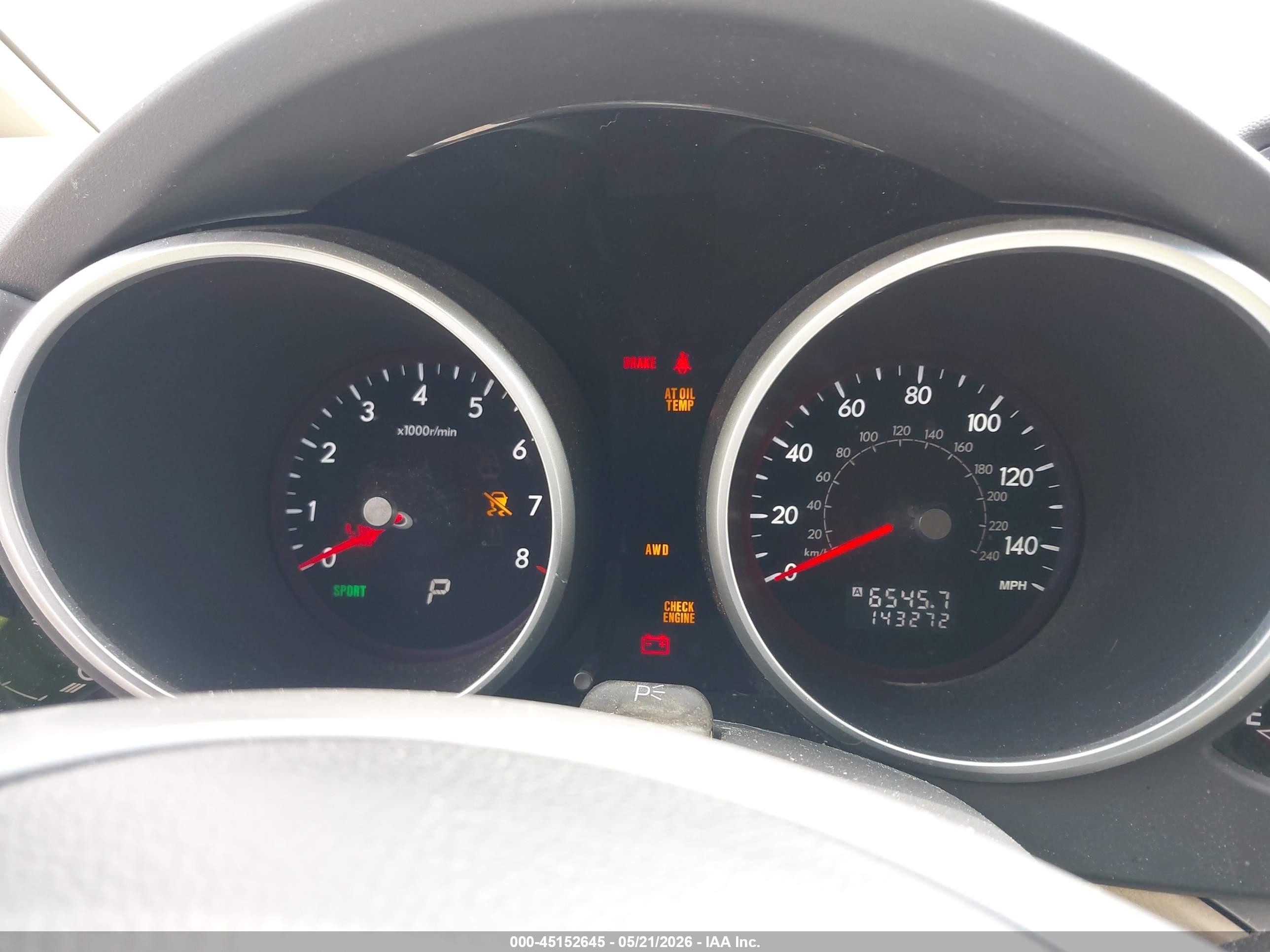 2009 Subaru Tribeca Limited 7-passenger Белый vin: 4S4WX90D794401852