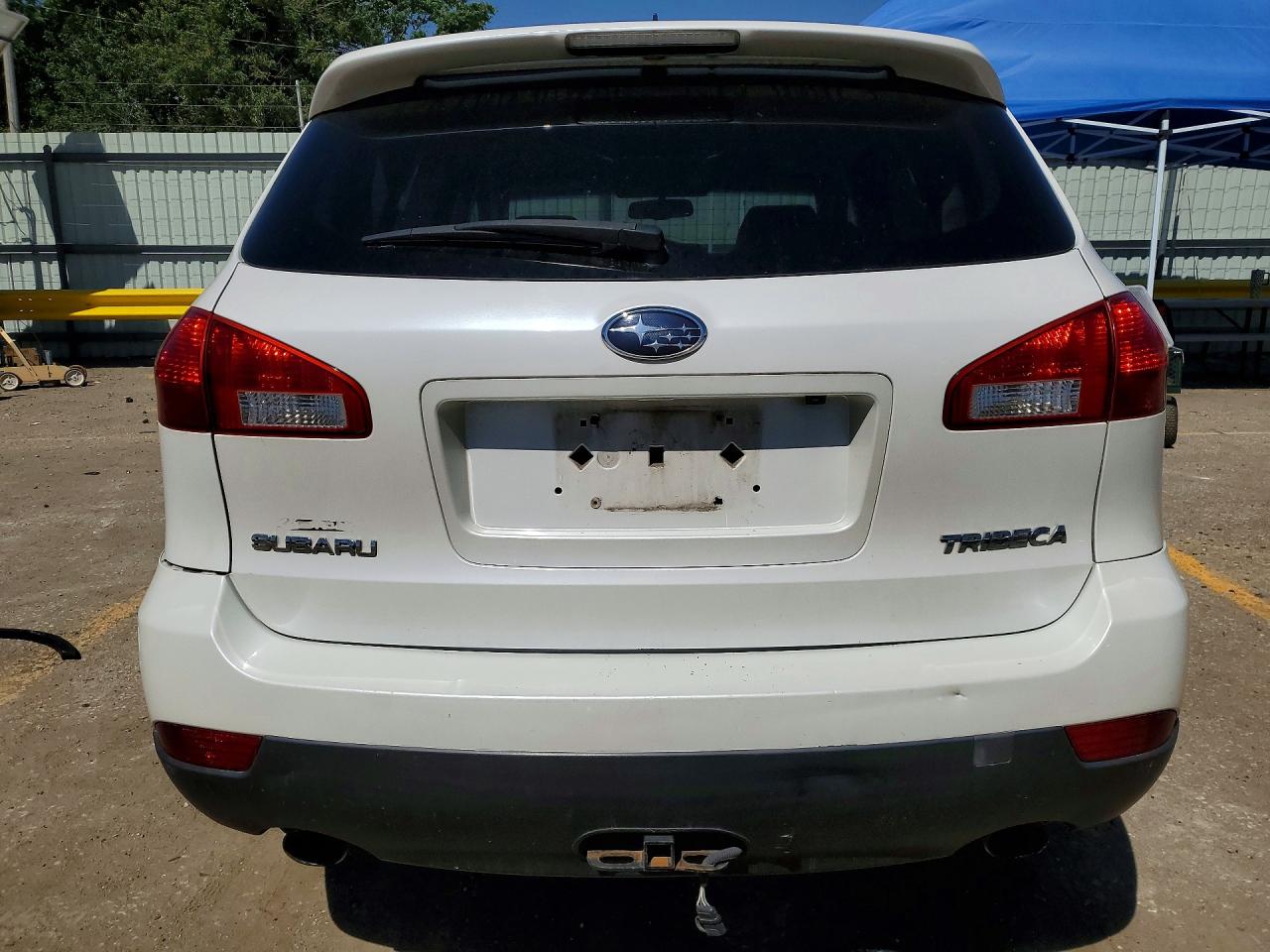 2008 Subaru Tribeca Limited Белый vin: 4S4WX90D984412978