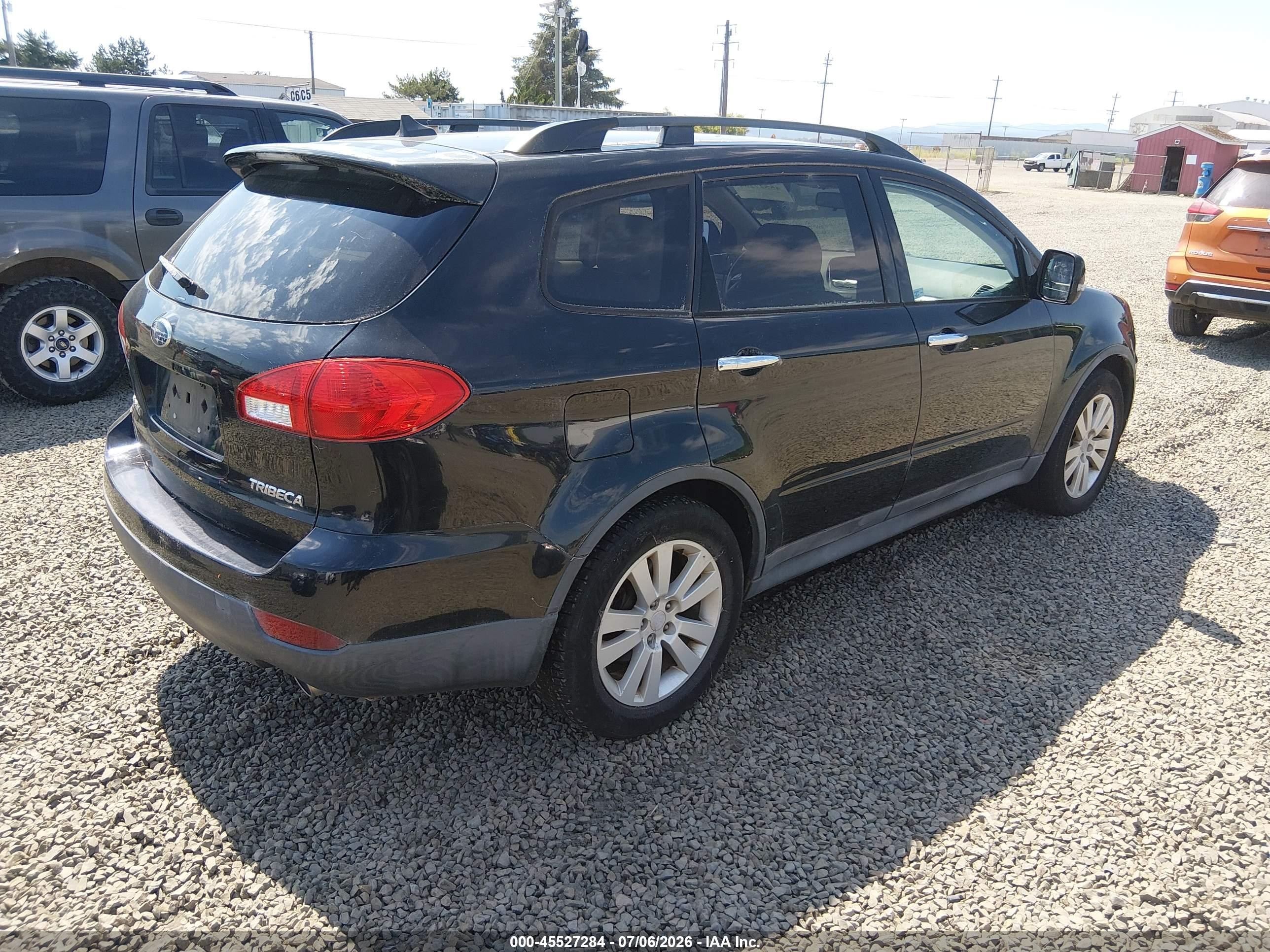 2008 Subaru Tribeca Limited 7-passenger Black vin: 4S4WX90D984415511