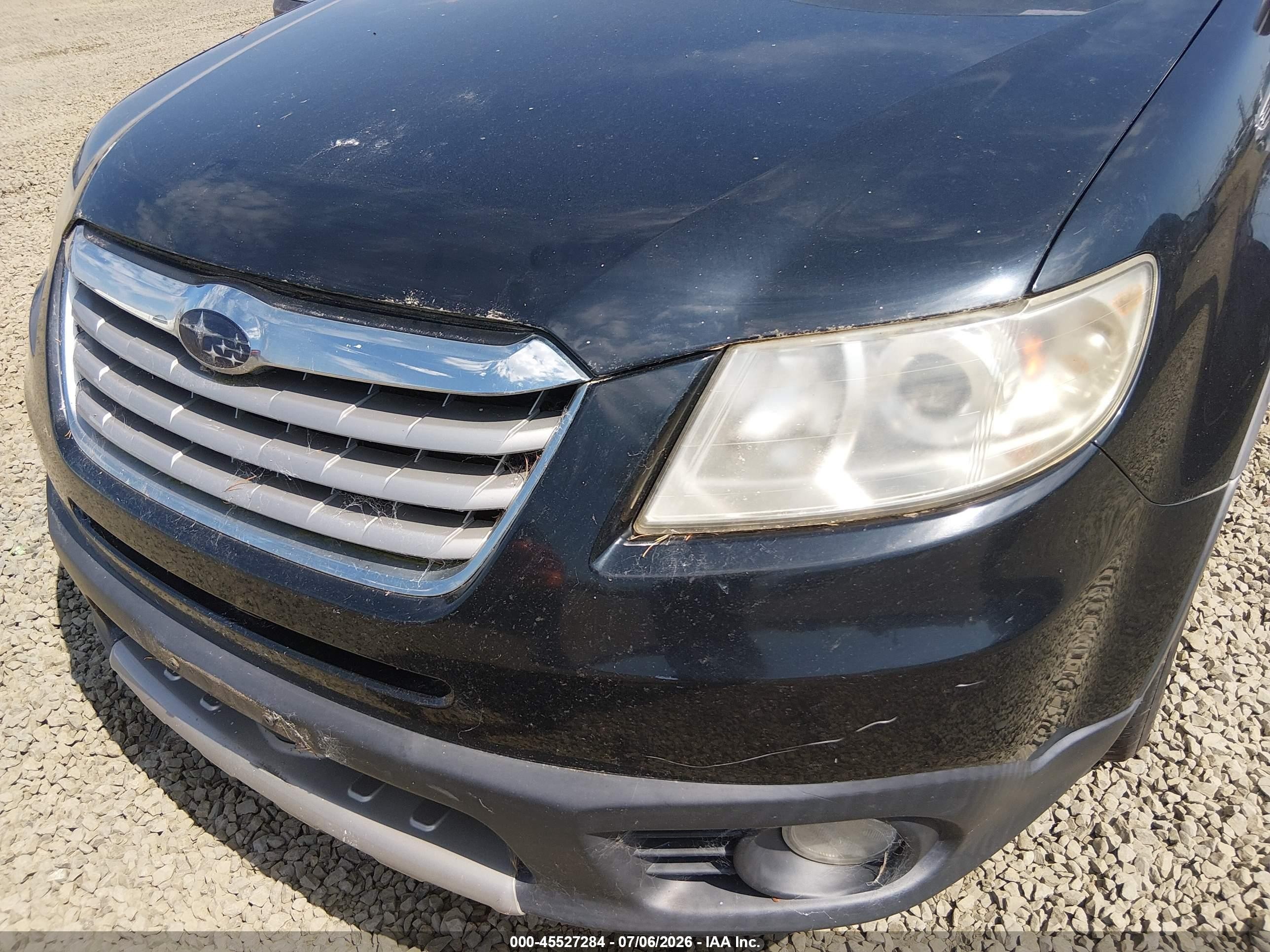 2008 Subaru Tribeca Limited 7-passenger Black vin: 4S4WX90D984415511