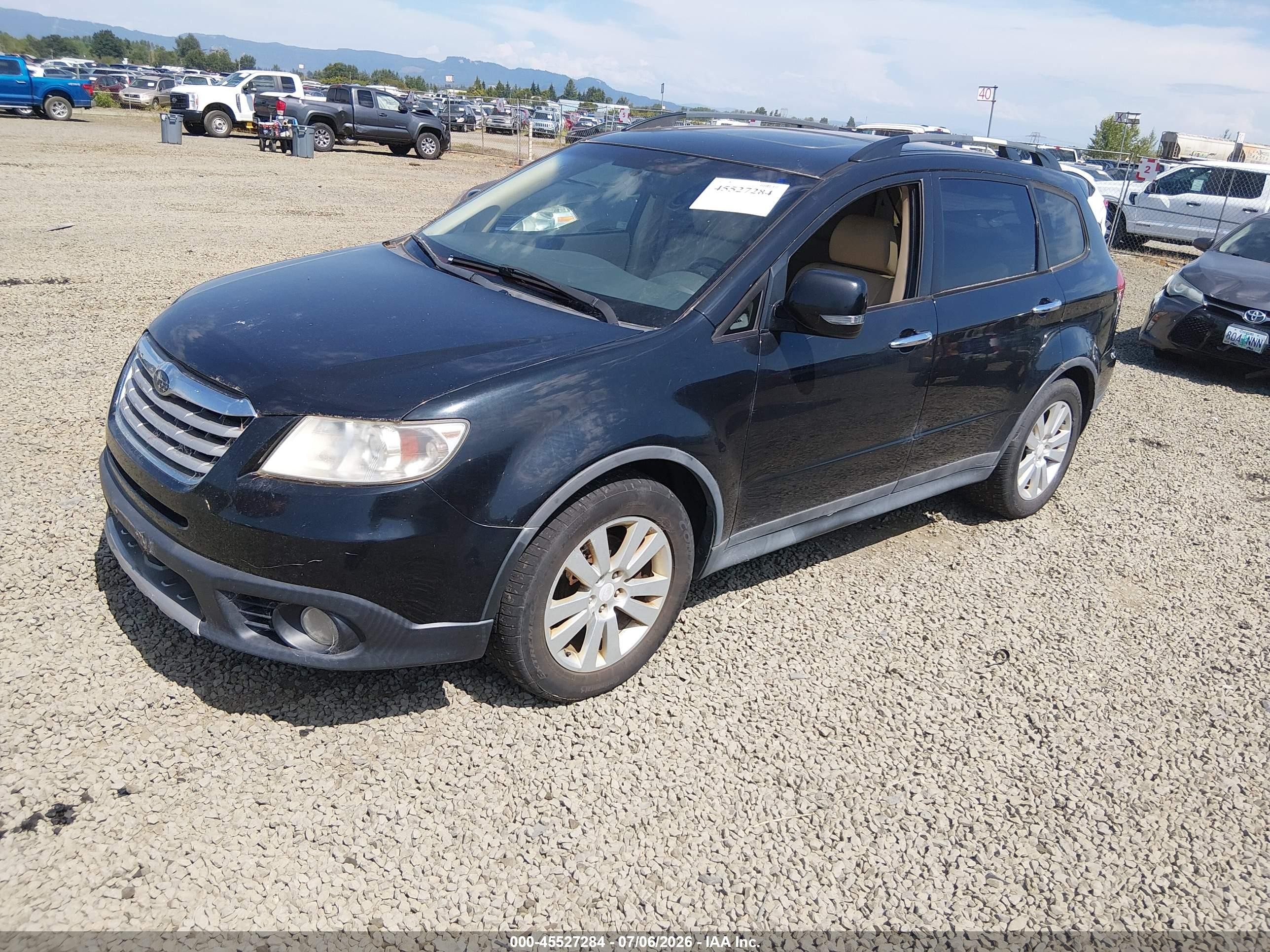 2008 Subaru Tribeca Limited 7-passenger Black vin: 4S4WX90D984415511