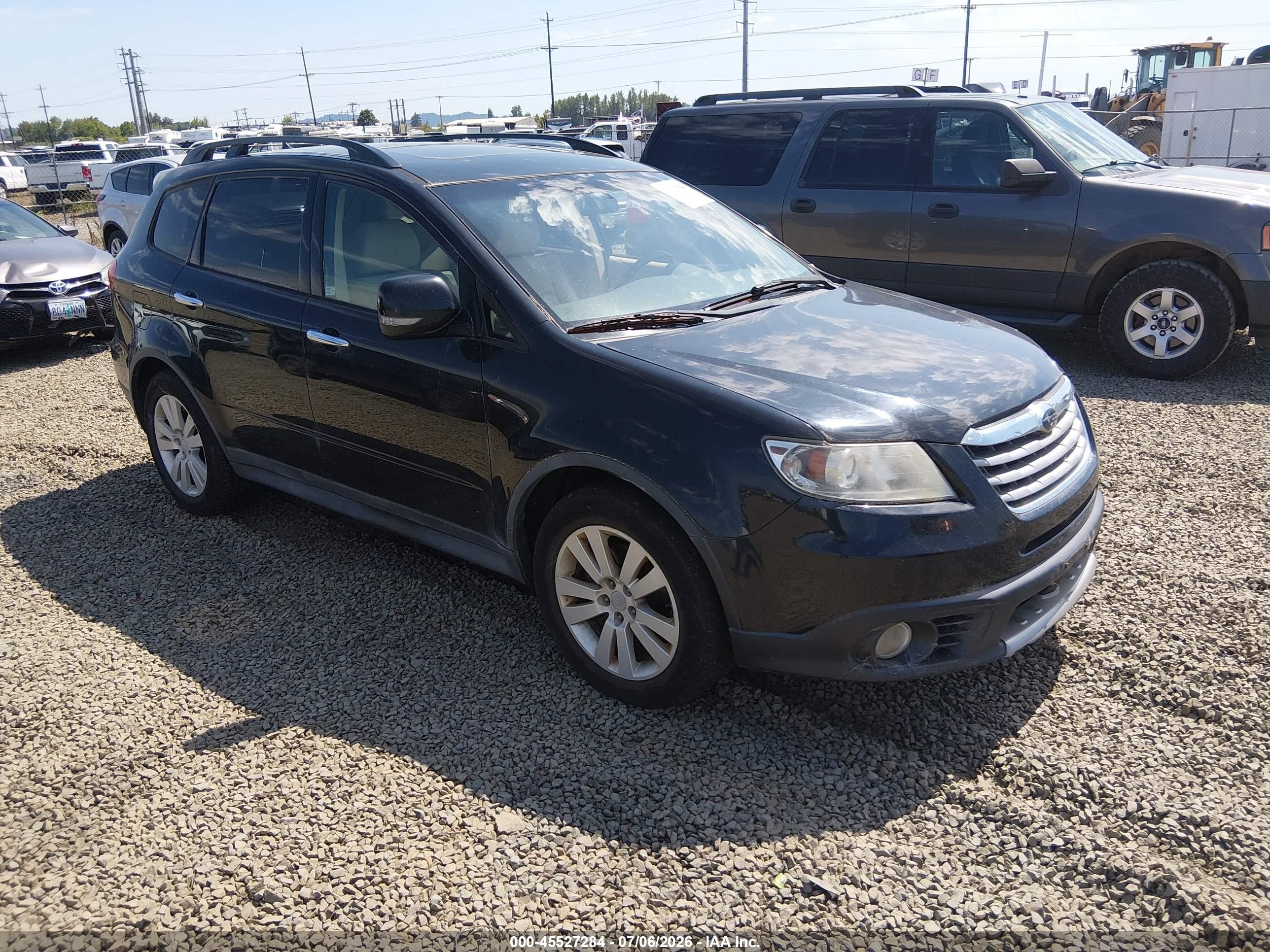2008 Subaru Tribeca Limited 7-passenger Black vin: 4S4WX90D984415511