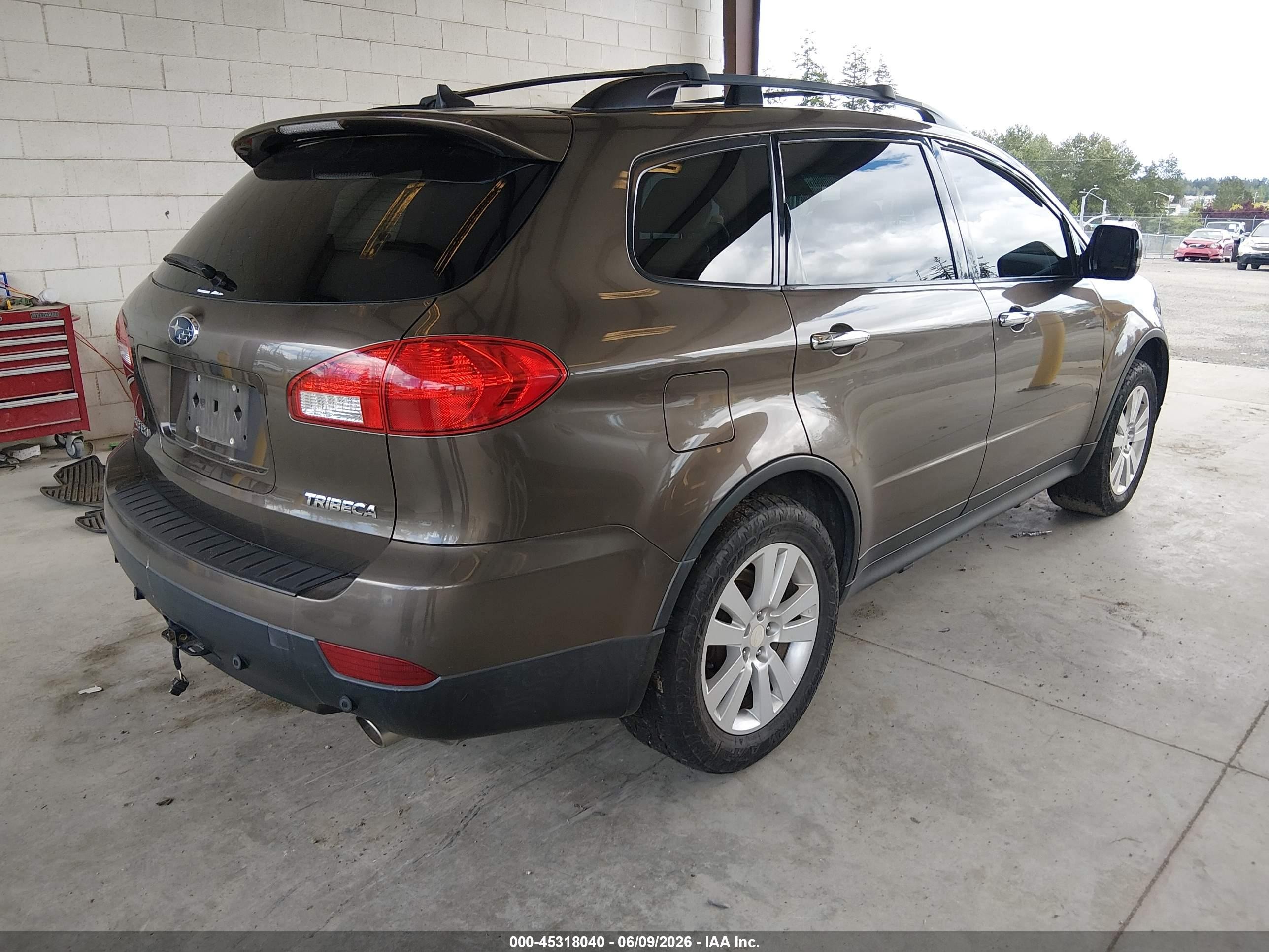 2009 Subaru Tribeca Limited 7-passenger Brown vin: 4S4WX90DX94402364