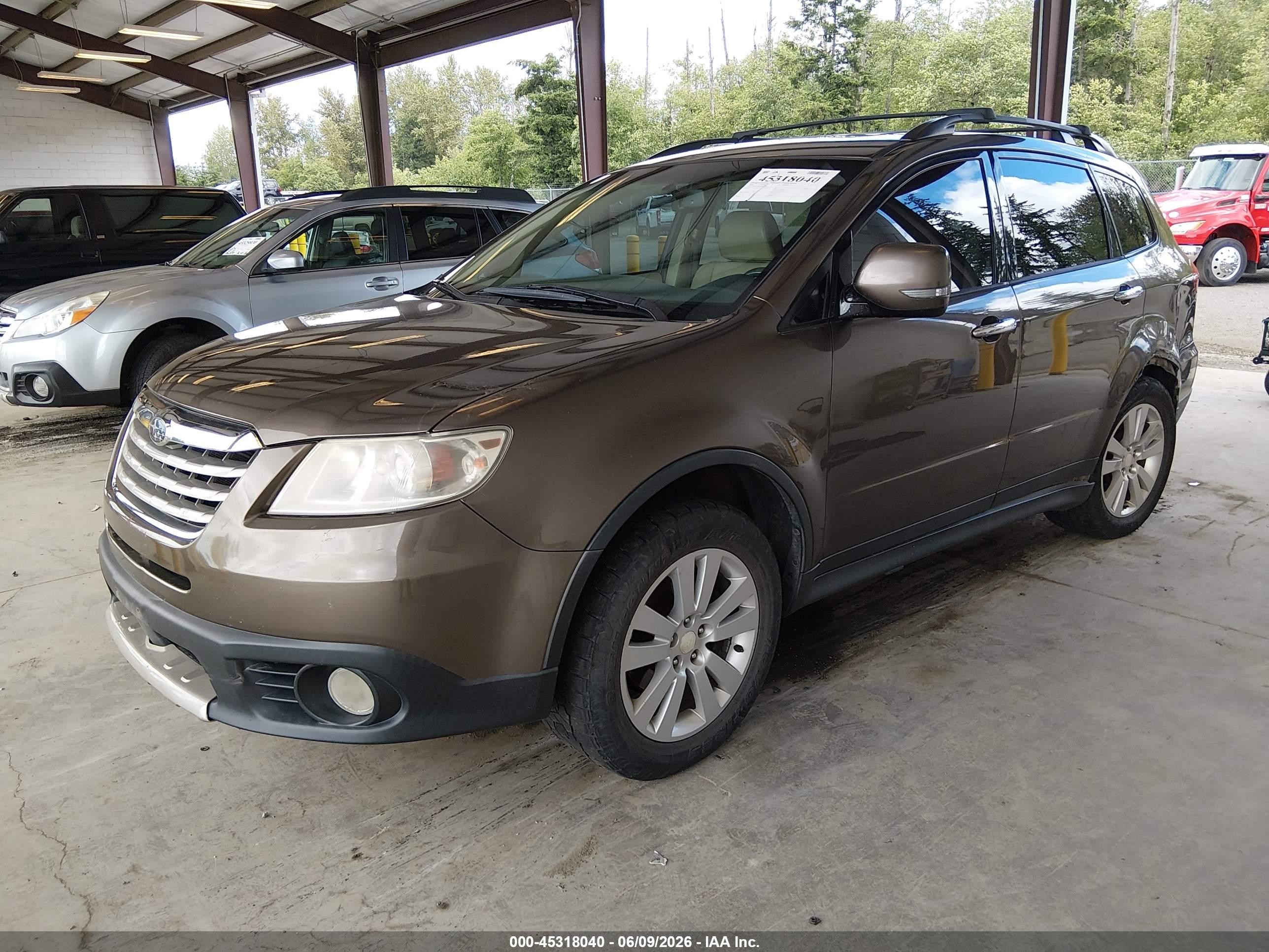 2009 Subaru Tribeca Limited 7-passenger Brown vin: 4S4WX90DX94402364