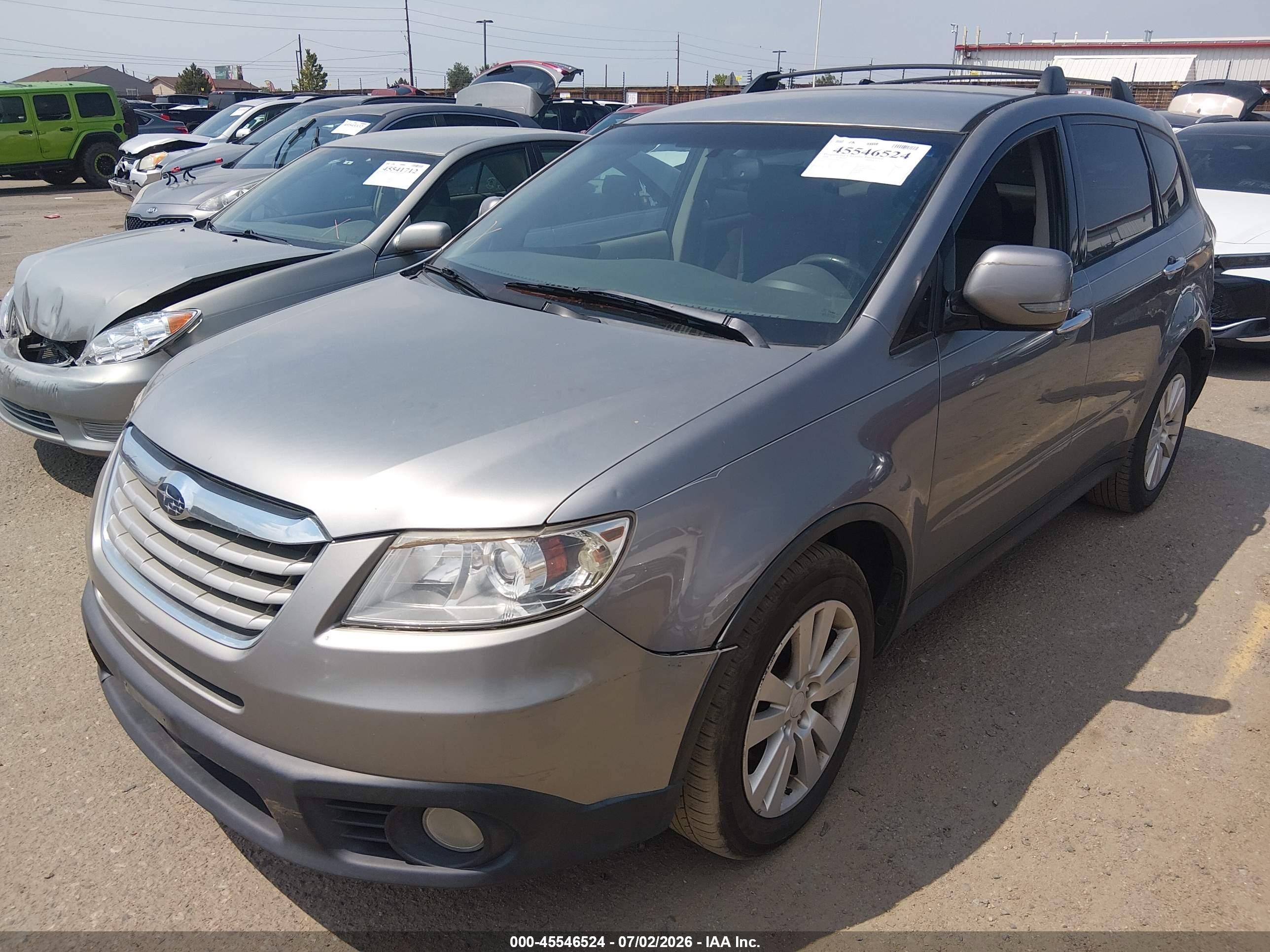 2008 Subaru Tribeca Base 5-passenger Pewter vin: 4S4WX91D084404735