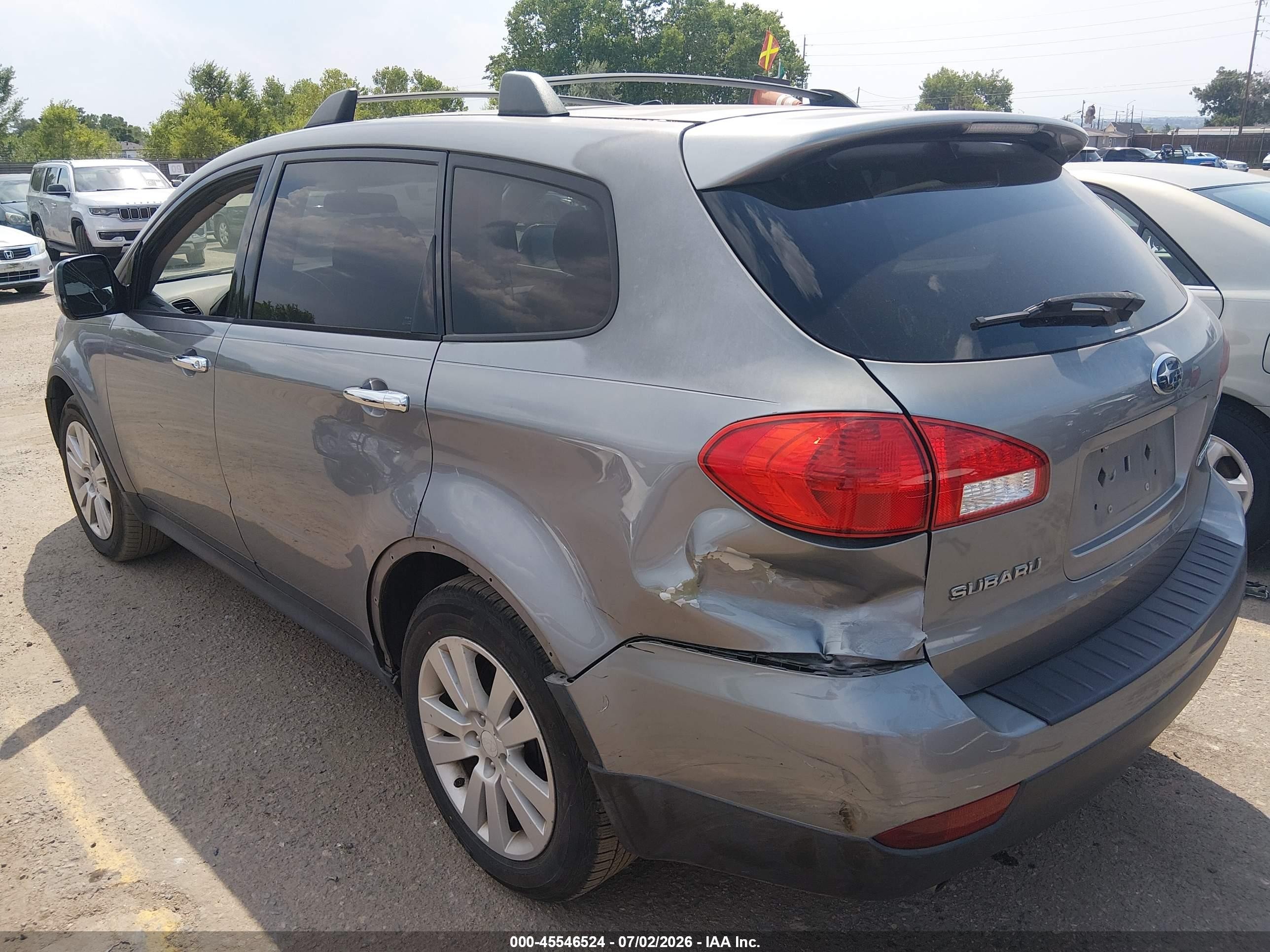 2008 Subaru Tribeca Base 5-passenger Pewter vin: 4S4WX91D084404735