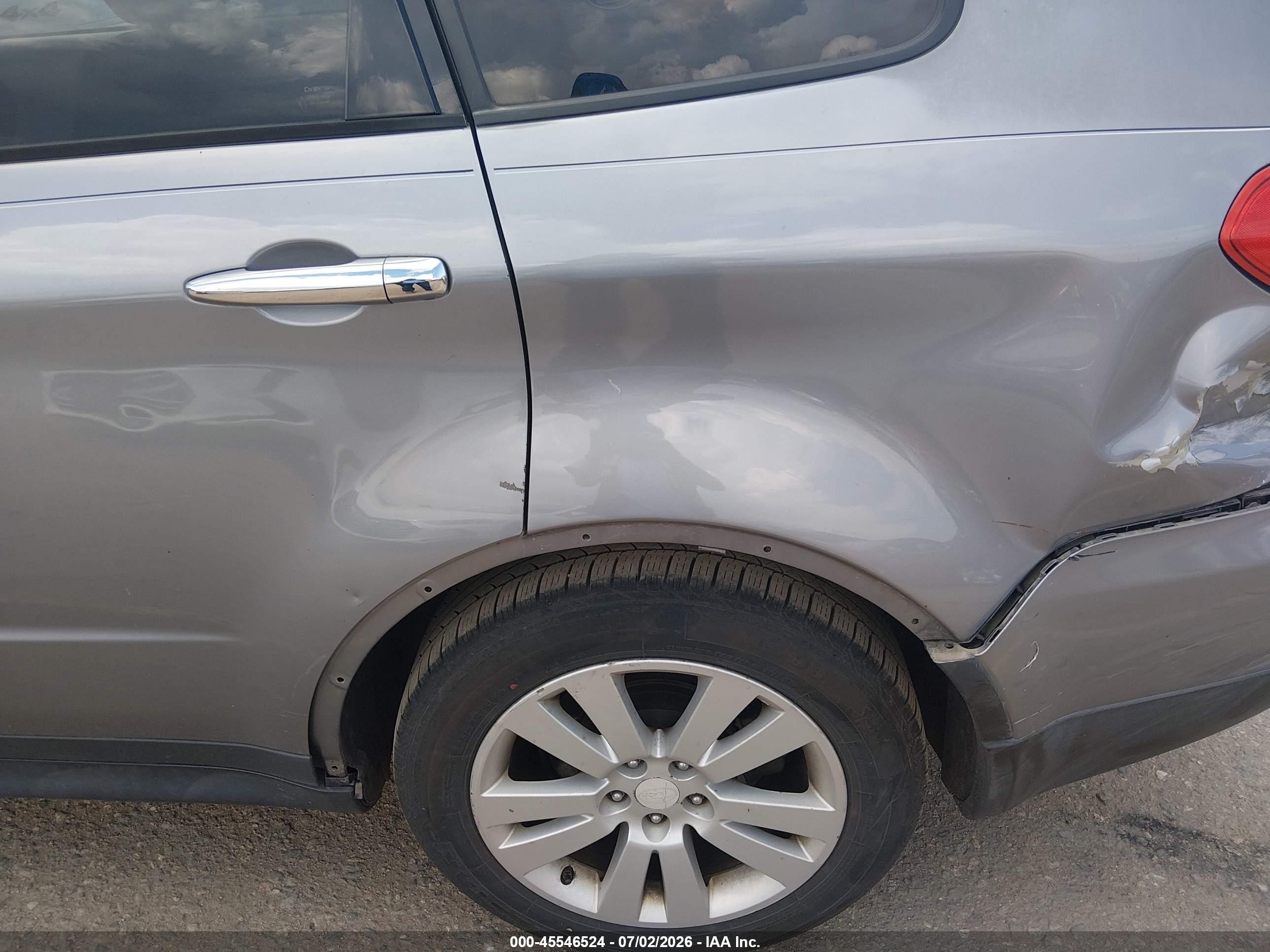 2008 Subaru Tribeca Base 5-passenger Pewter vin: 4S4WX91D084404735