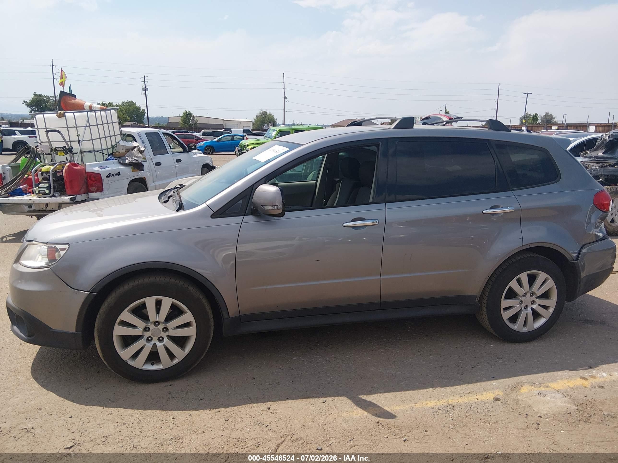 2008 Subaru Tribeca Base 5-passenger Pewter vin: 4S4WX91D084404735