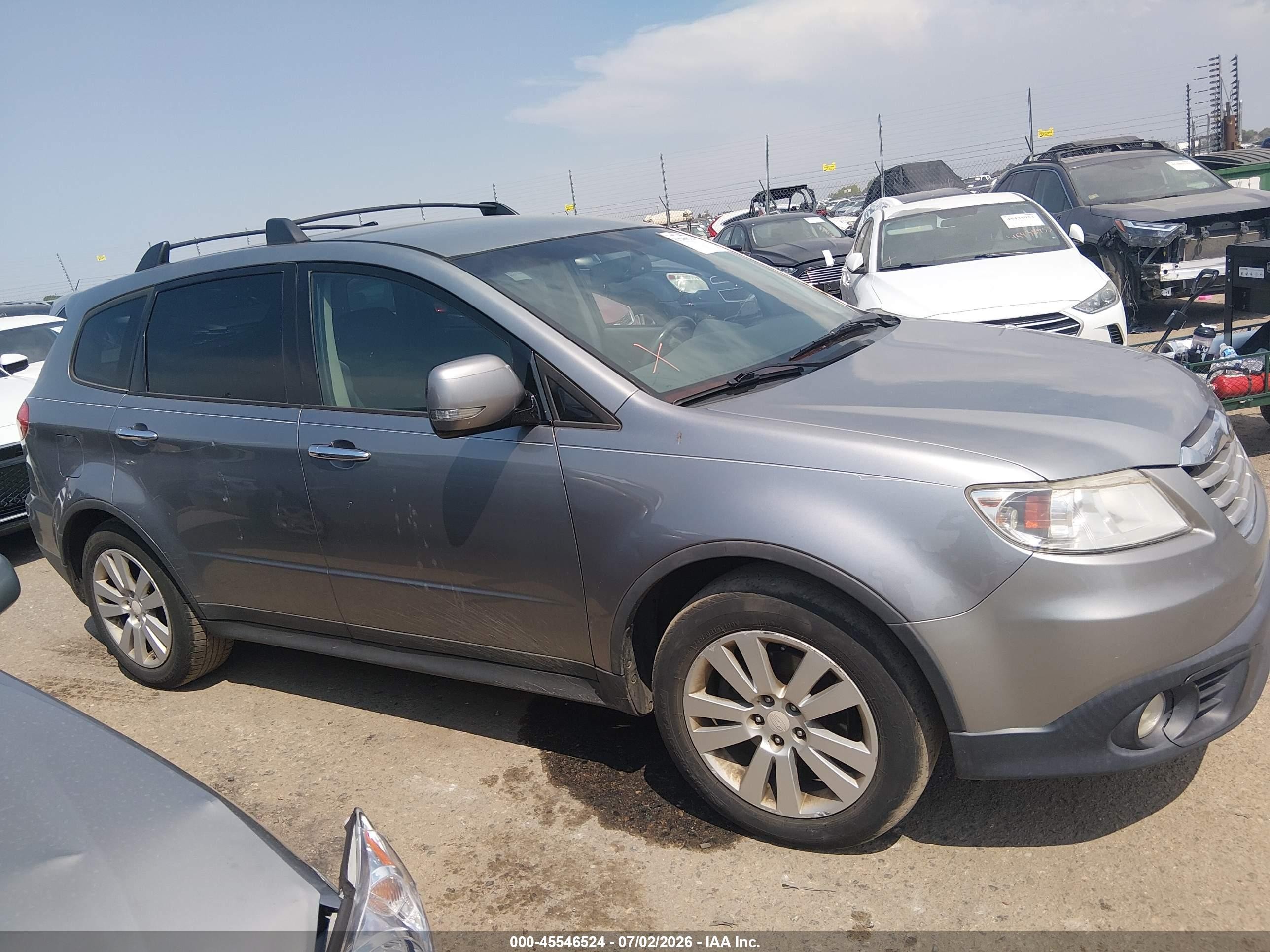 2008 Subaru Tribeca Base 5-passenger Pewter vin: 4S4WX91D084404735