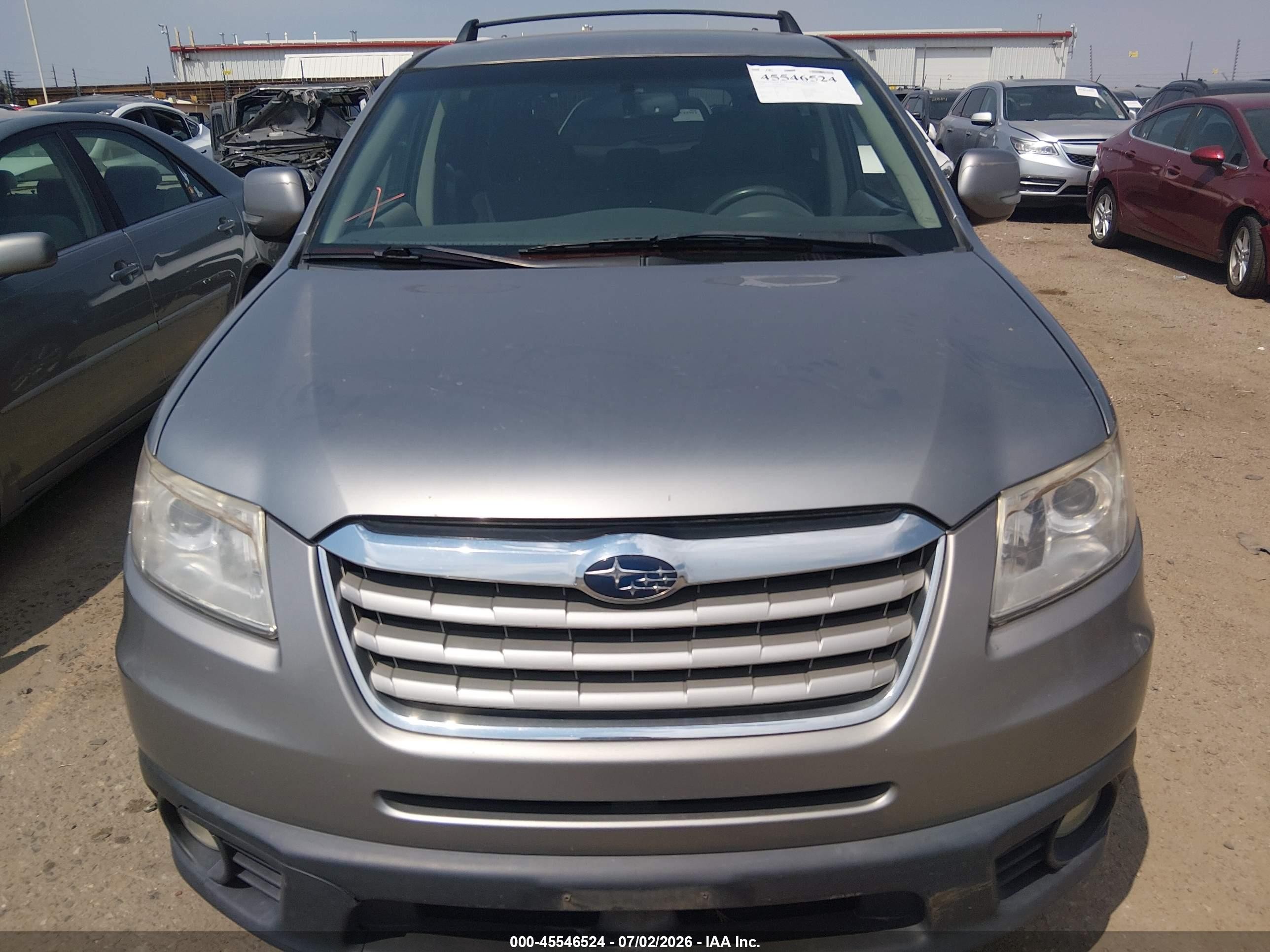 2008 Subaru Tribeca Base 5-passenger Pewter vin: 4S4WX91D084404735