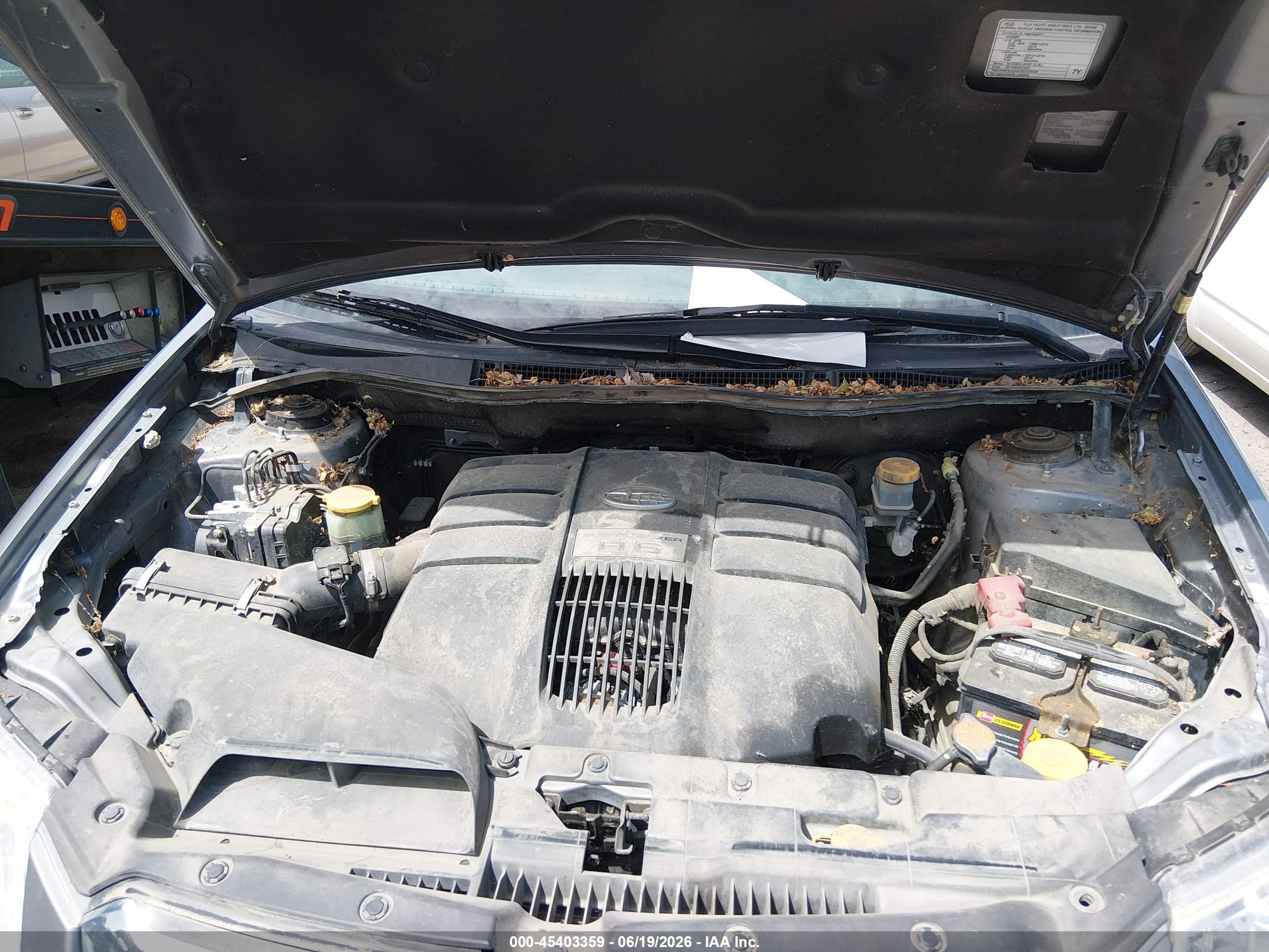 2008 Subaru Tribeca   Gray vin: 4S4WX91D284402405