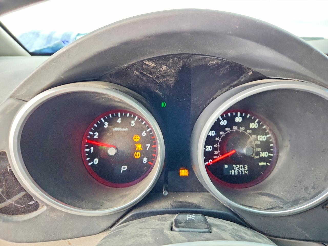 2008 Subaru Tribeca Gray vin: 4S4WX91D384406527