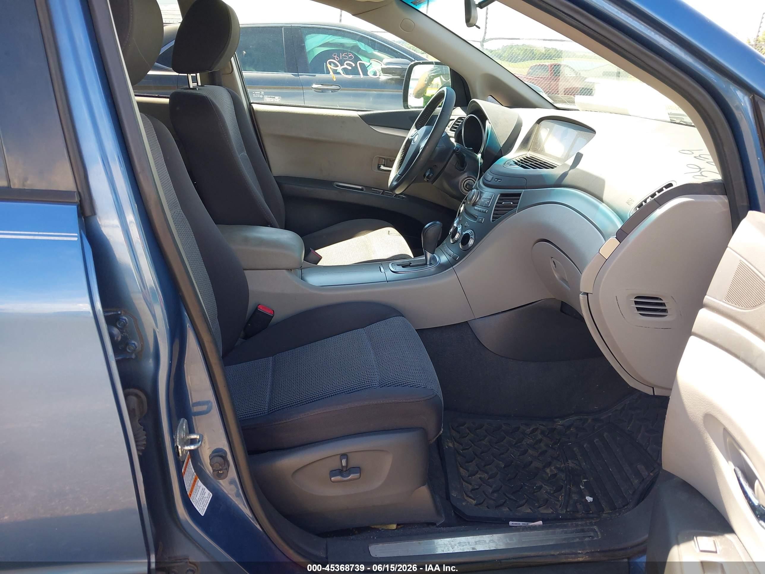 2008 Subaru Tribeca Base 5-passenger Синий vin: 4S4WX91D484403801