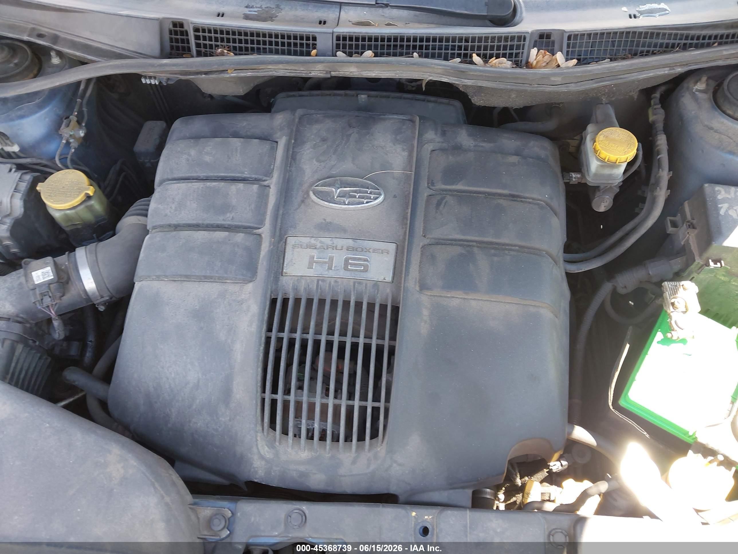2008 Subaru Tribeca Base 5-passenger Синий vin: 4S4WX91D484403801