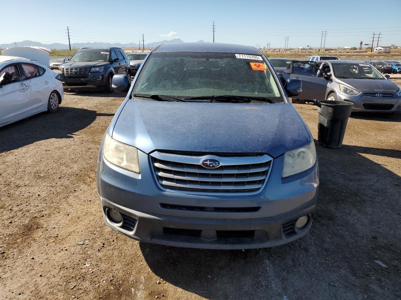 2008 Subaru Tribeca Blue vin: 4S4WX91D484413373