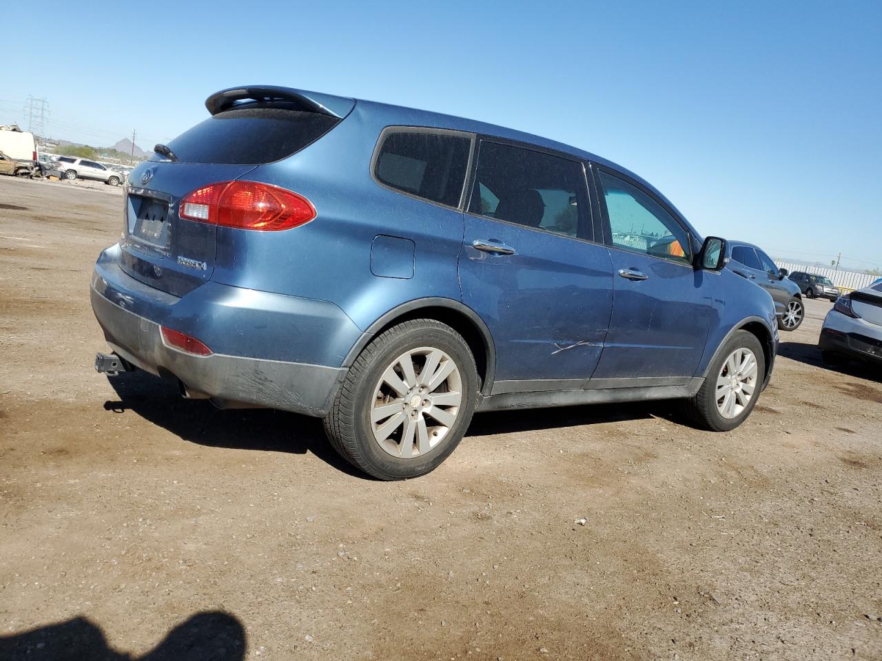 2008 Subaru Tribeca Blue vin: 4S4WX91D484413373