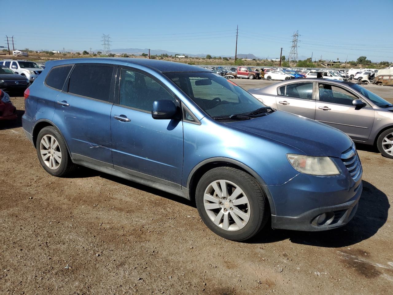 2008 Subaru Tribeca Blue vin: 4S4WX91D484413373