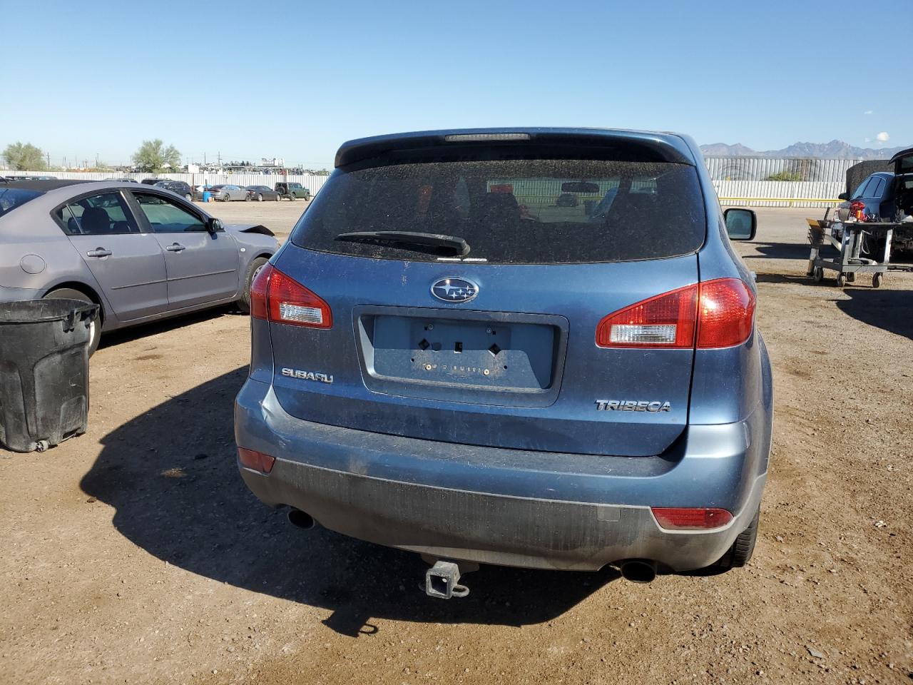 2008 Subaru Tribeca Blue vin: 4S4WX91D484413373