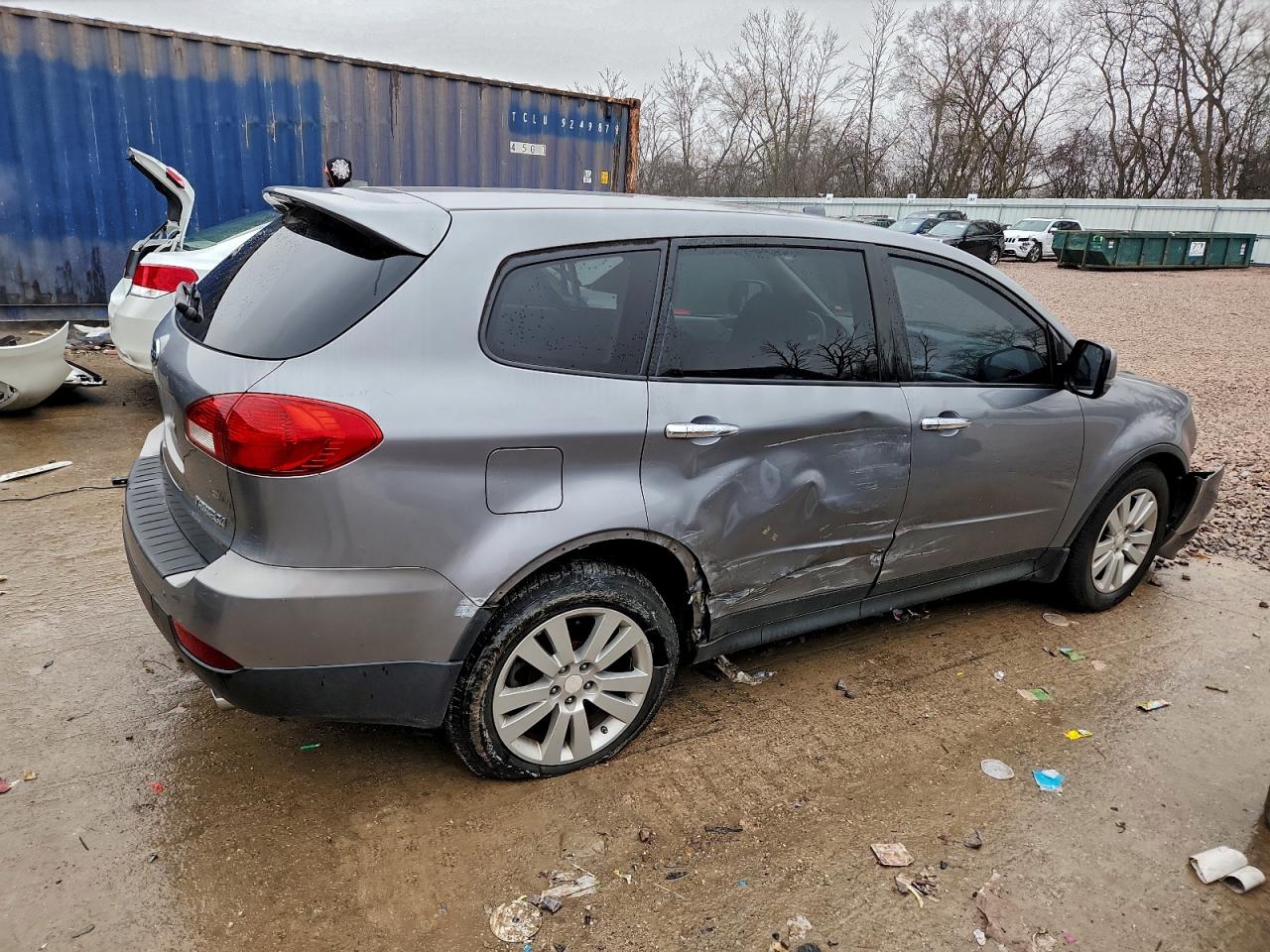 2009 Subaru Tribeca Gray vin: 4S4WX91D694404787