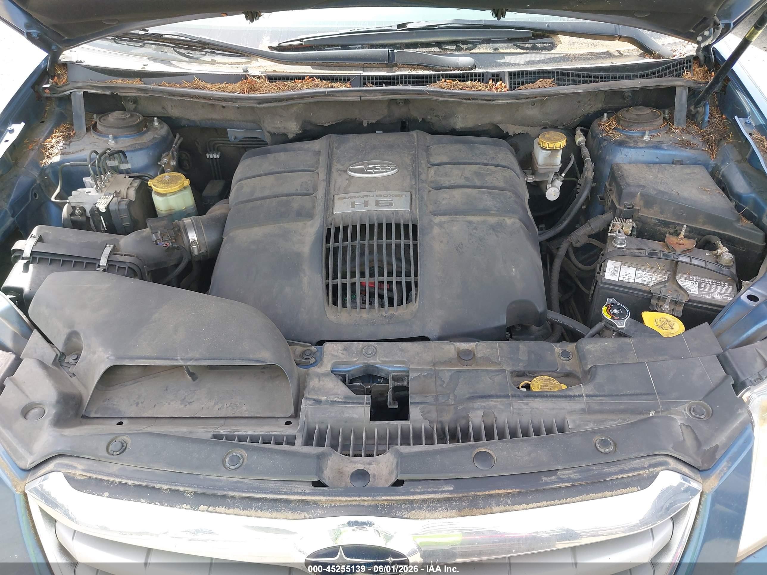 2008 Subaru Tribeca Base 5-passenger Синий vin: 4S4WX91D884404076