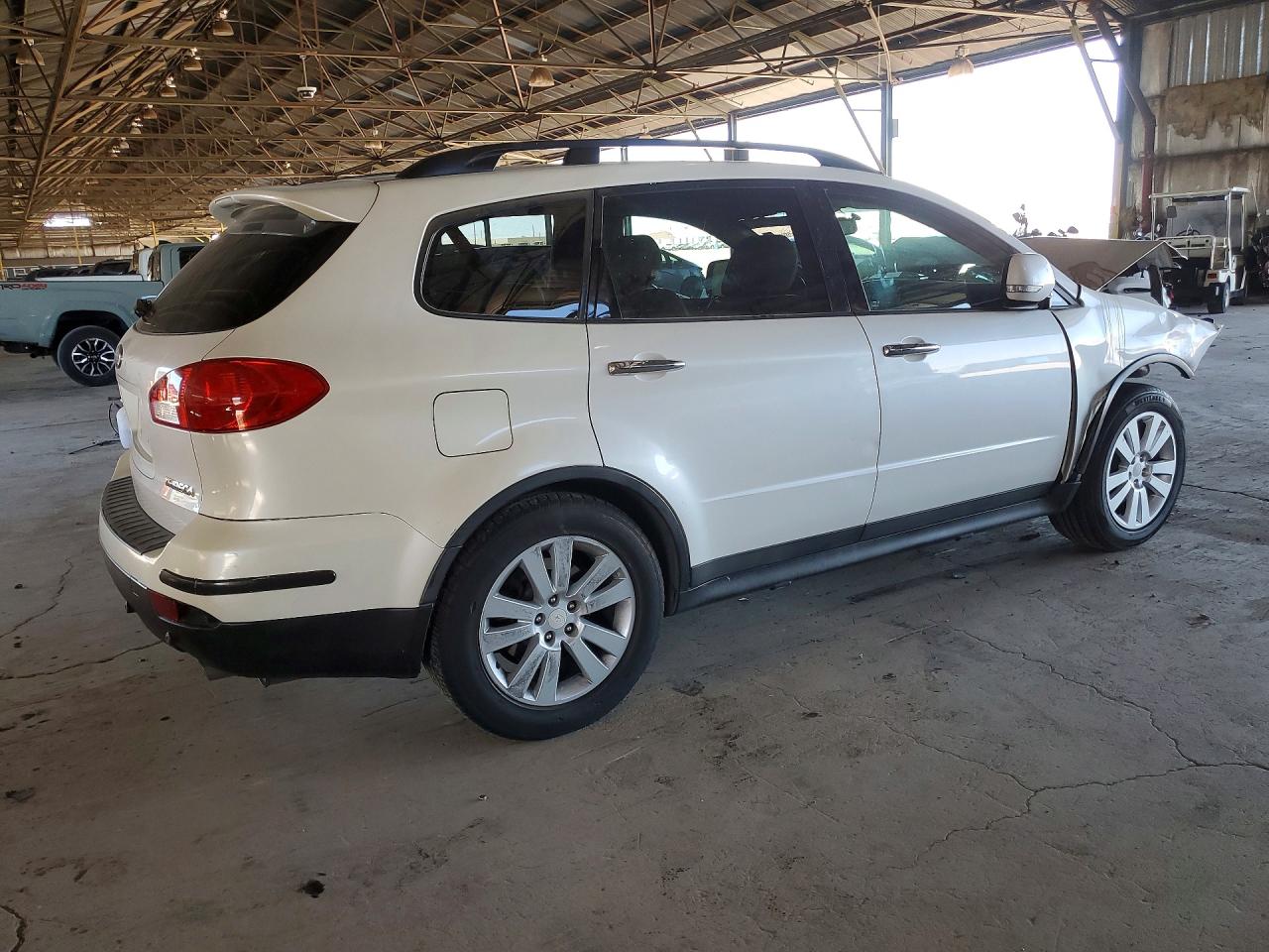 2008 Subaru Tribeca Limited White vin: 4S4WX92D084420156