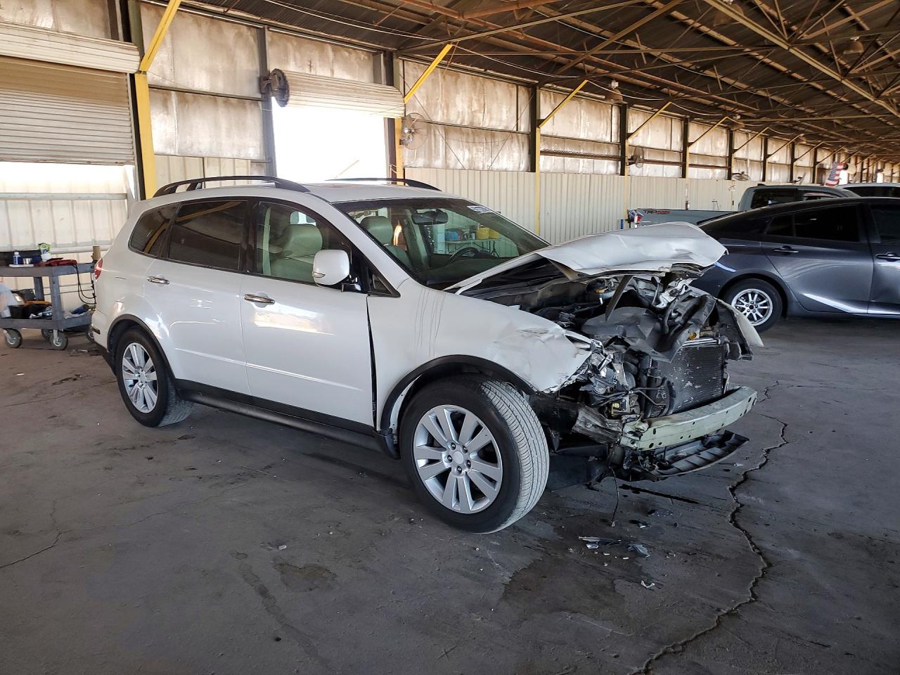 2008 Subaru Tribeca Limited White vin: 4S4WX92D084420156