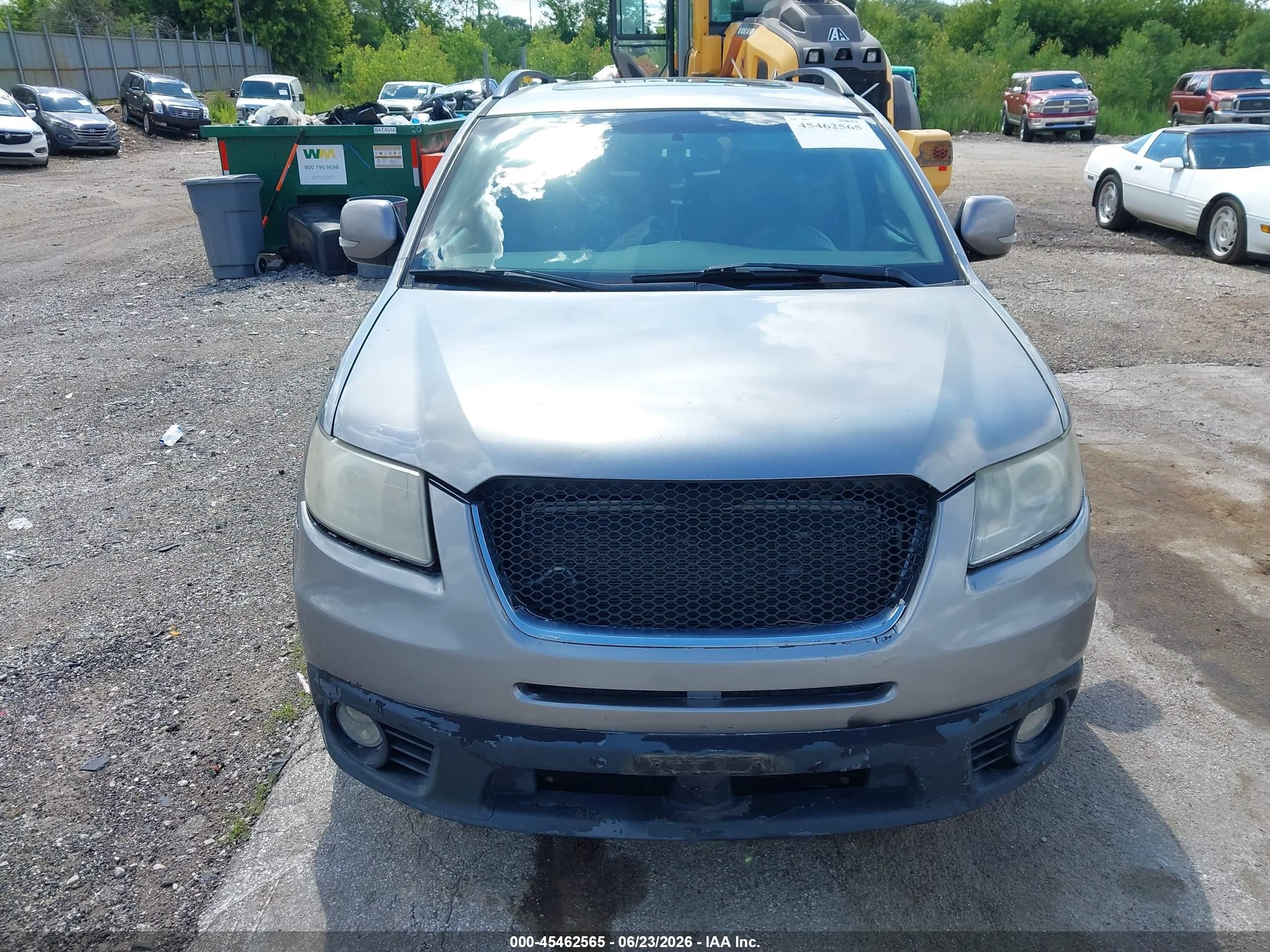2008 Subaru Tribeca Limited 5-passenger Gray vin: 4S4WX92D284401382