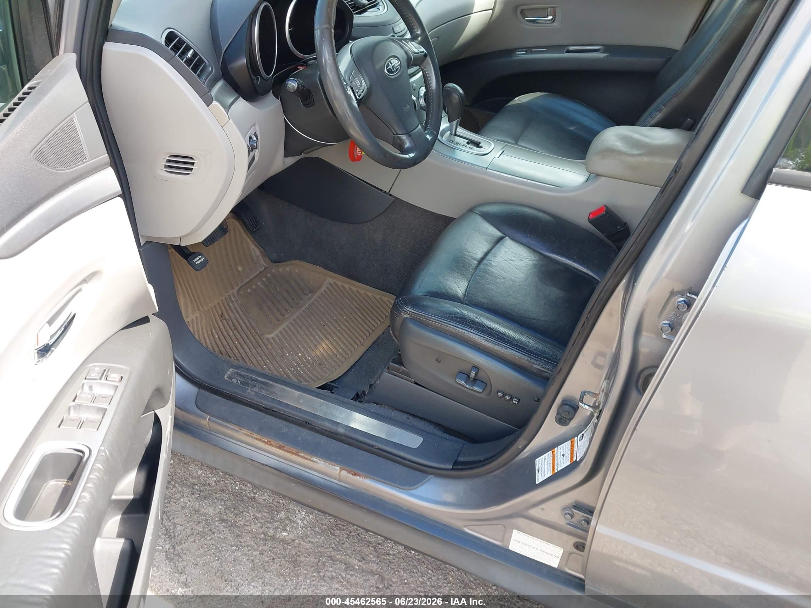 2008 Subaru Tribeca Limited 5-passenger Gray vin: 4S4WX92D284401382