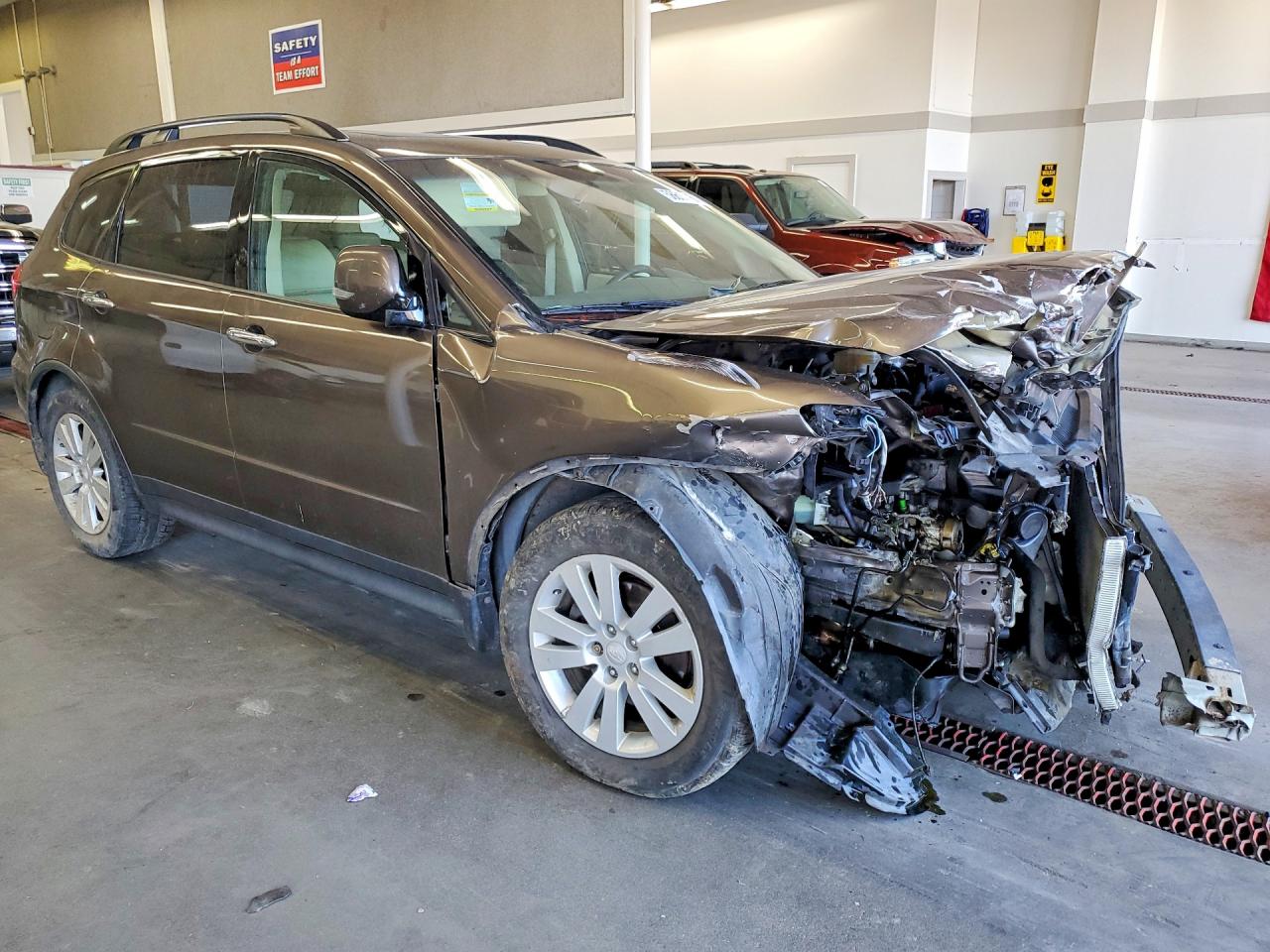 2008 Subaru Tribeca Limited Brown vin: 4S4WX92D384414058