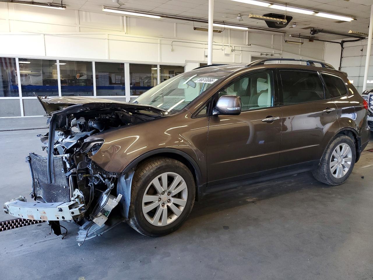 2008 Subaru Tribeca Limited Brown vin: 4S4WX92D384414058