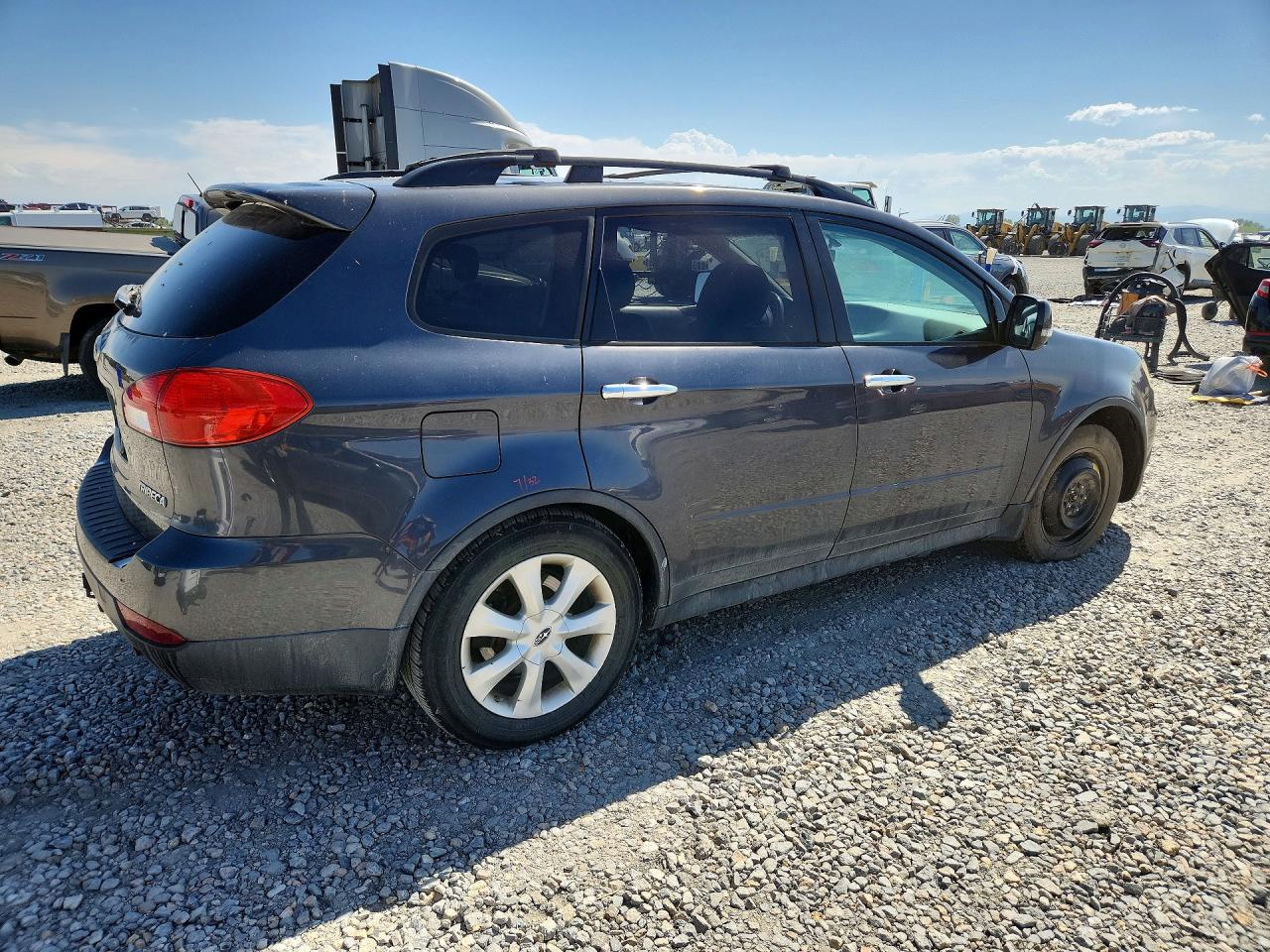 2008 Subaru Tribeca Limited Gray vin: 4S4WX92D484401027