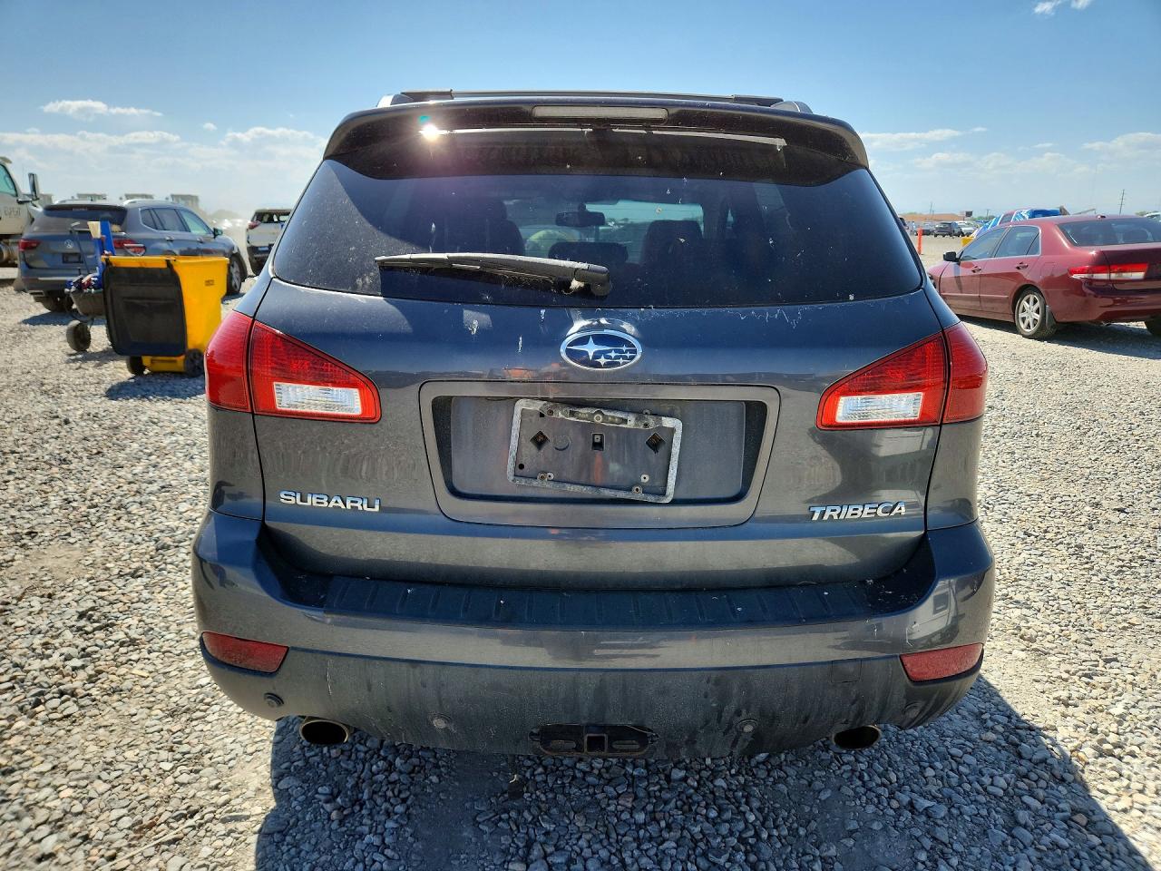 2008 Subaru Tribeca Limited Gray vin: 4S4WX92D484401027