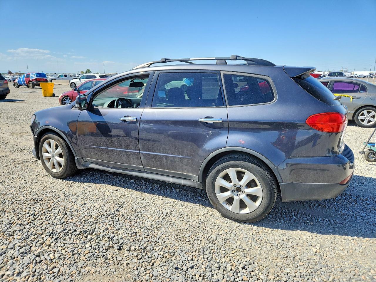 2008 Subaru Tribeca Limited Gray vin: 4S4WX92D484401027