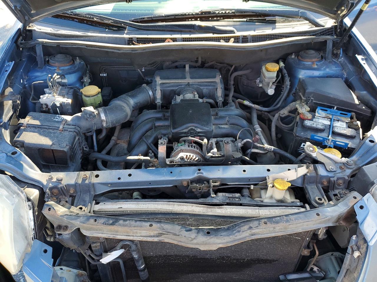 2008 Subaru Tribeca Limited Blue vin: 4S4WX92D484406194