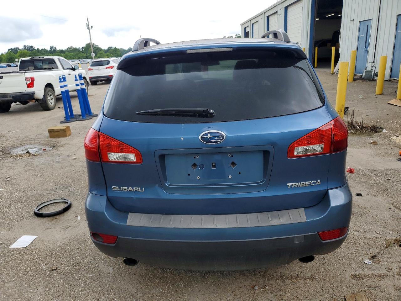 2008 Subaru Tribeca Limited Синий vin: 4S4WX92D484412674