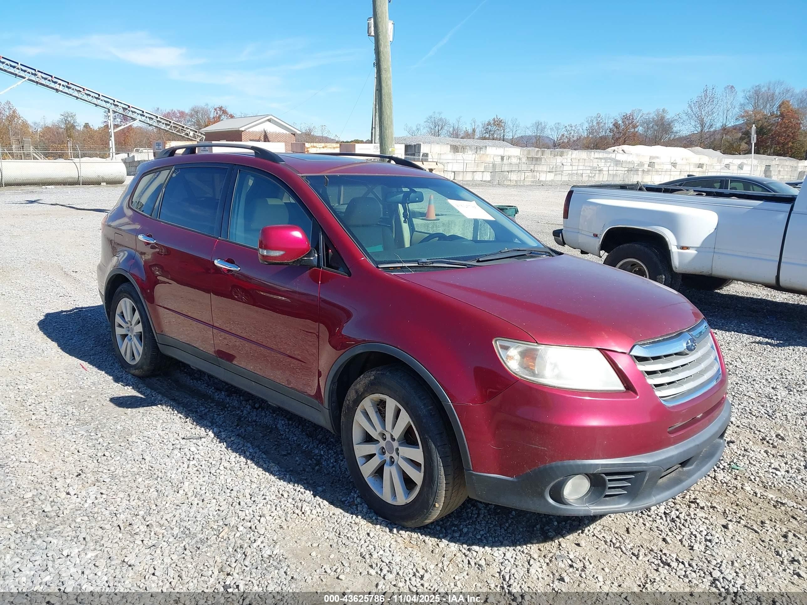 2009 Subaru Tribeca   Red vin: 4S4WX92D594402091