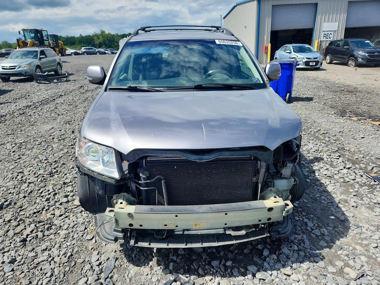 2008 Subaru Tribeca Limited Silver vin: 4S4WX92D784408649
