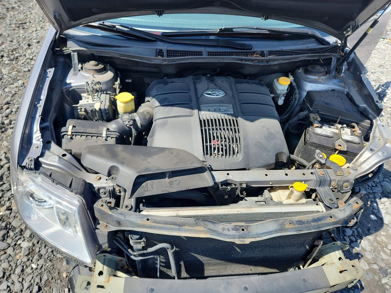 2008 Subaru Tribeca Limited Silver vin: 4S4WX92D784408649