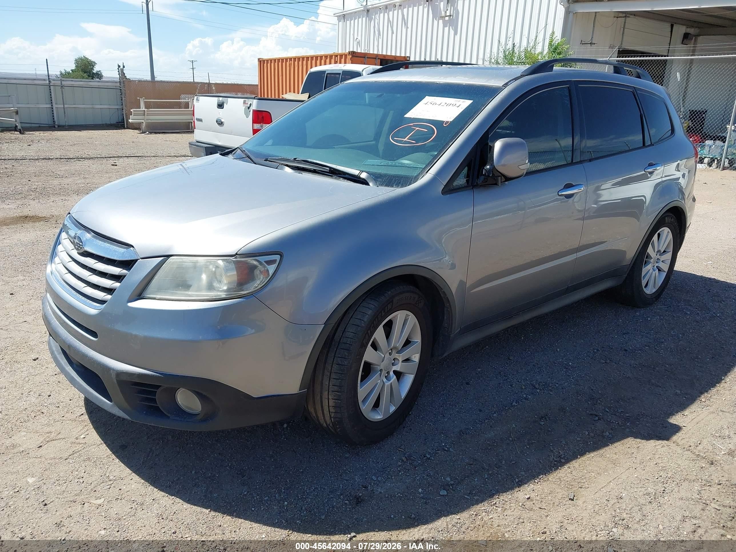 2008 Subaru Tribeca Limited 5-passenger Silver vin: 4S4WX92D984409947